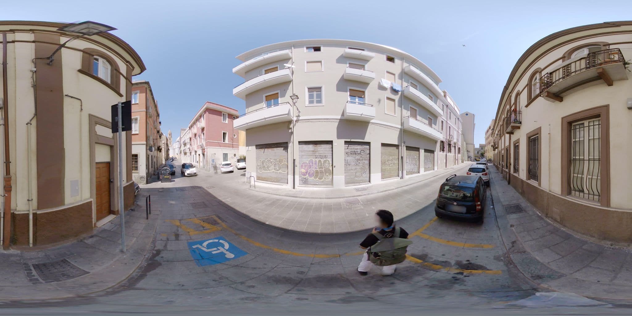 Street view near Oidu - Cagliari Suites, Cagliari — © mapconcierge (CC BY-SA · Mapillary)