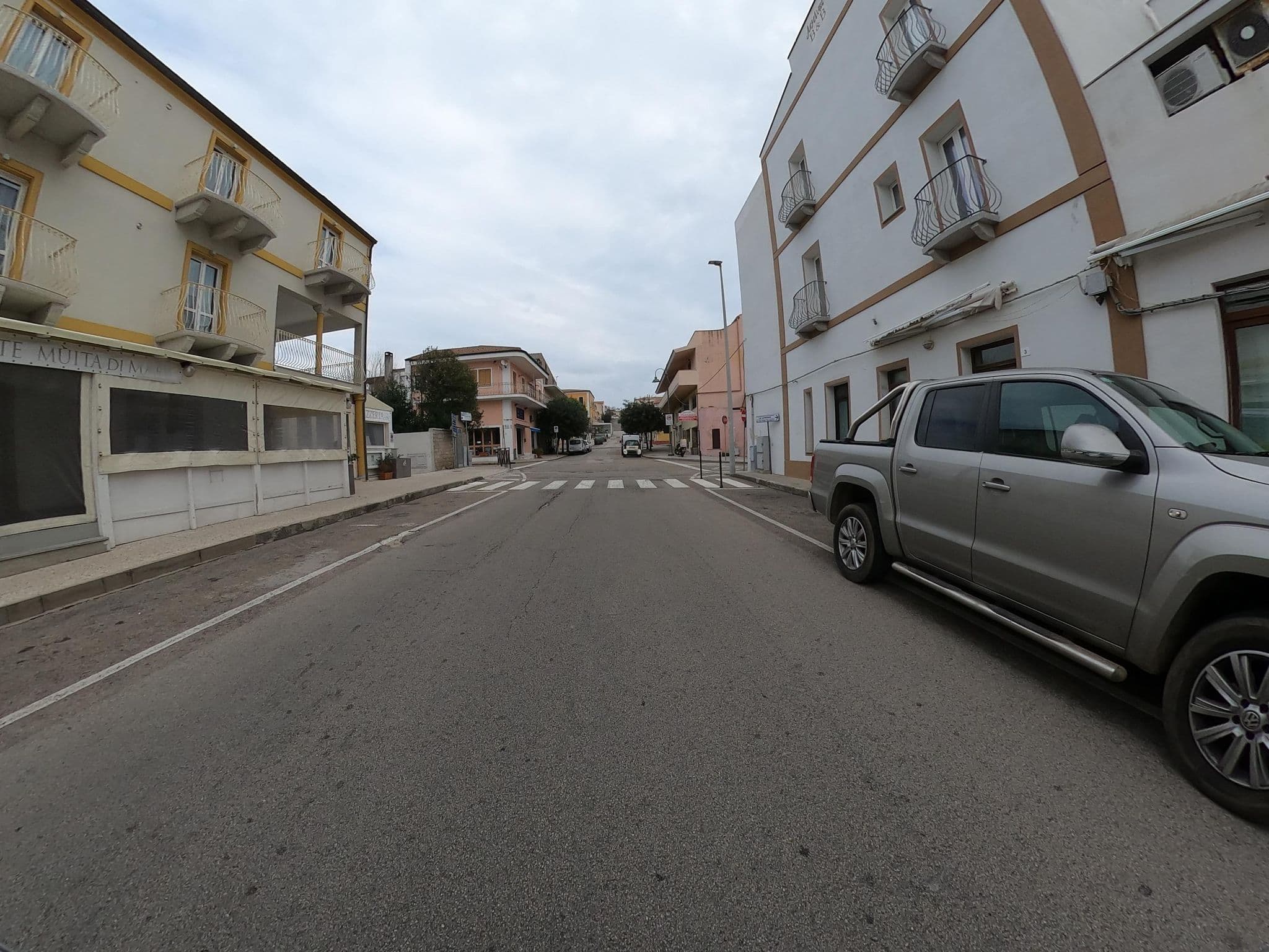 Street view near Villa Rocco B&B, Santa Teresa Gallura — © joostjakob (CC BY-SA · Mapillary)