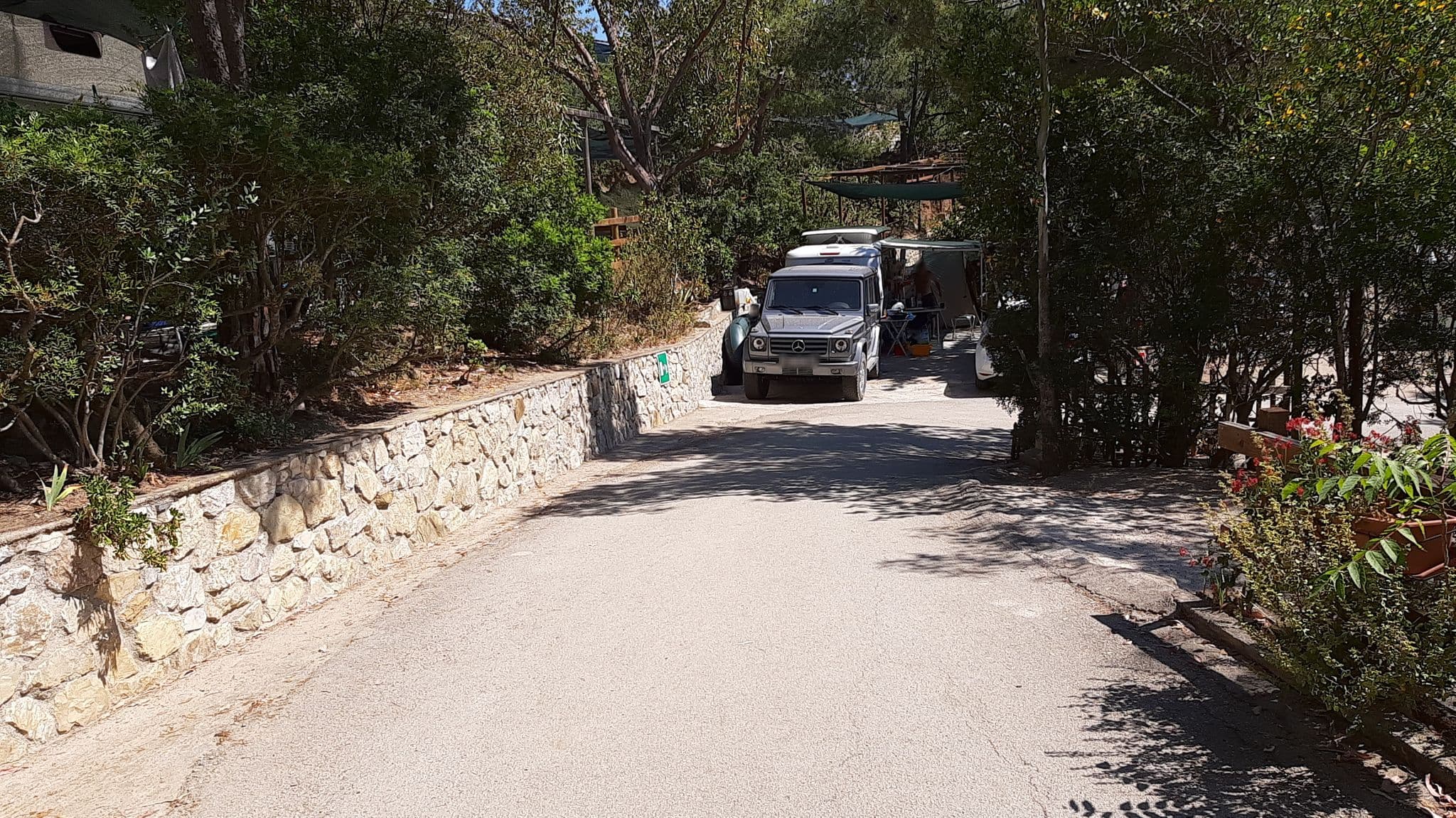 Street view near Camping Laconella, Campo nell'Elba — © lucadelu (CC BY-SA · Mapillary)