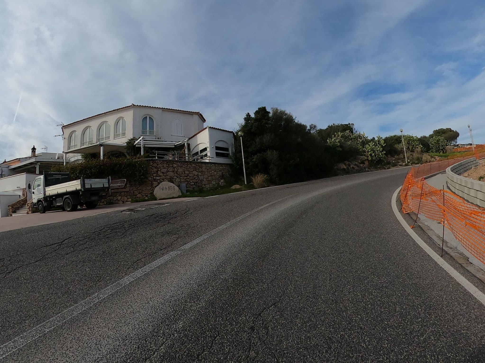 Street view near Bilocale Cala Ruja- Costa Smeralda, Porto Cervo — © joostjakob (CC BY-SA · Mapillary)