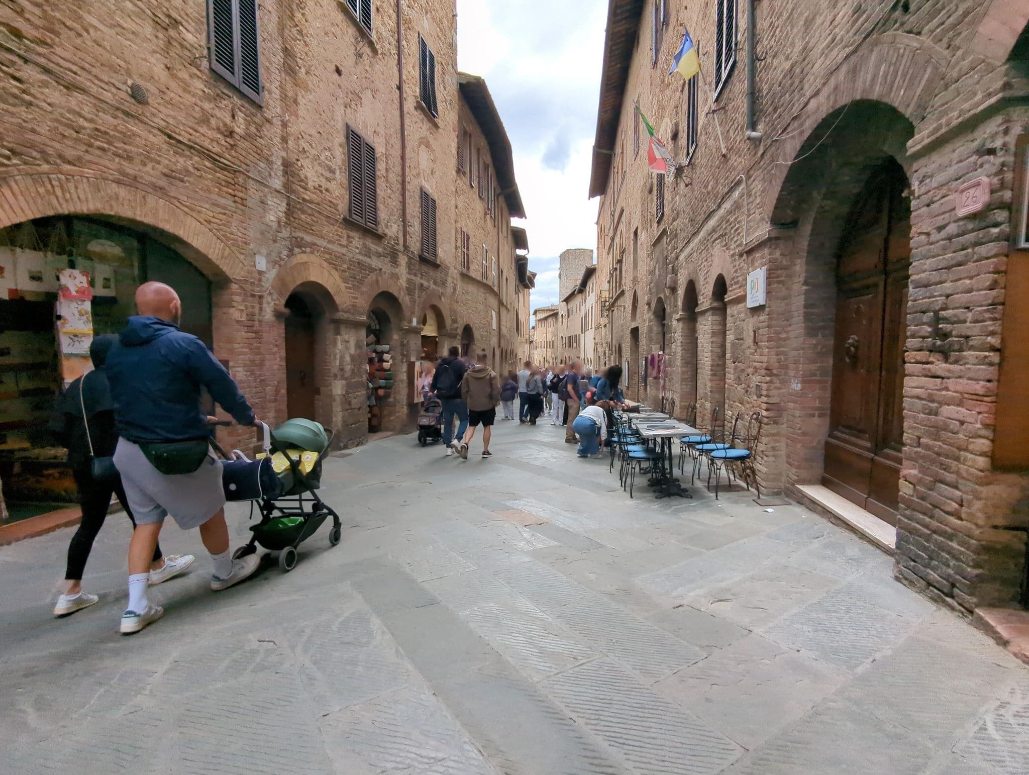 Street view near Sangiapartments, San Gimignano — © ente (CC BY-SA · Mapillary)