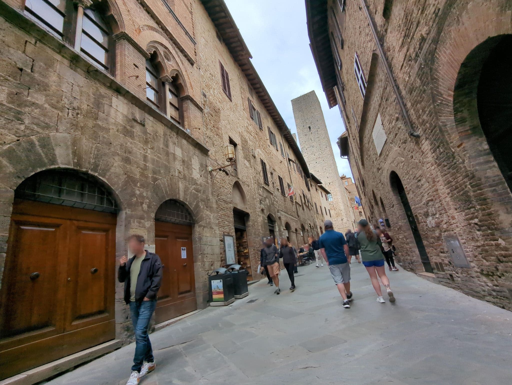 Street view near Affittacamere Chiti Melania, San Gimignano — © ente (CC BY-SA · Mapillary)