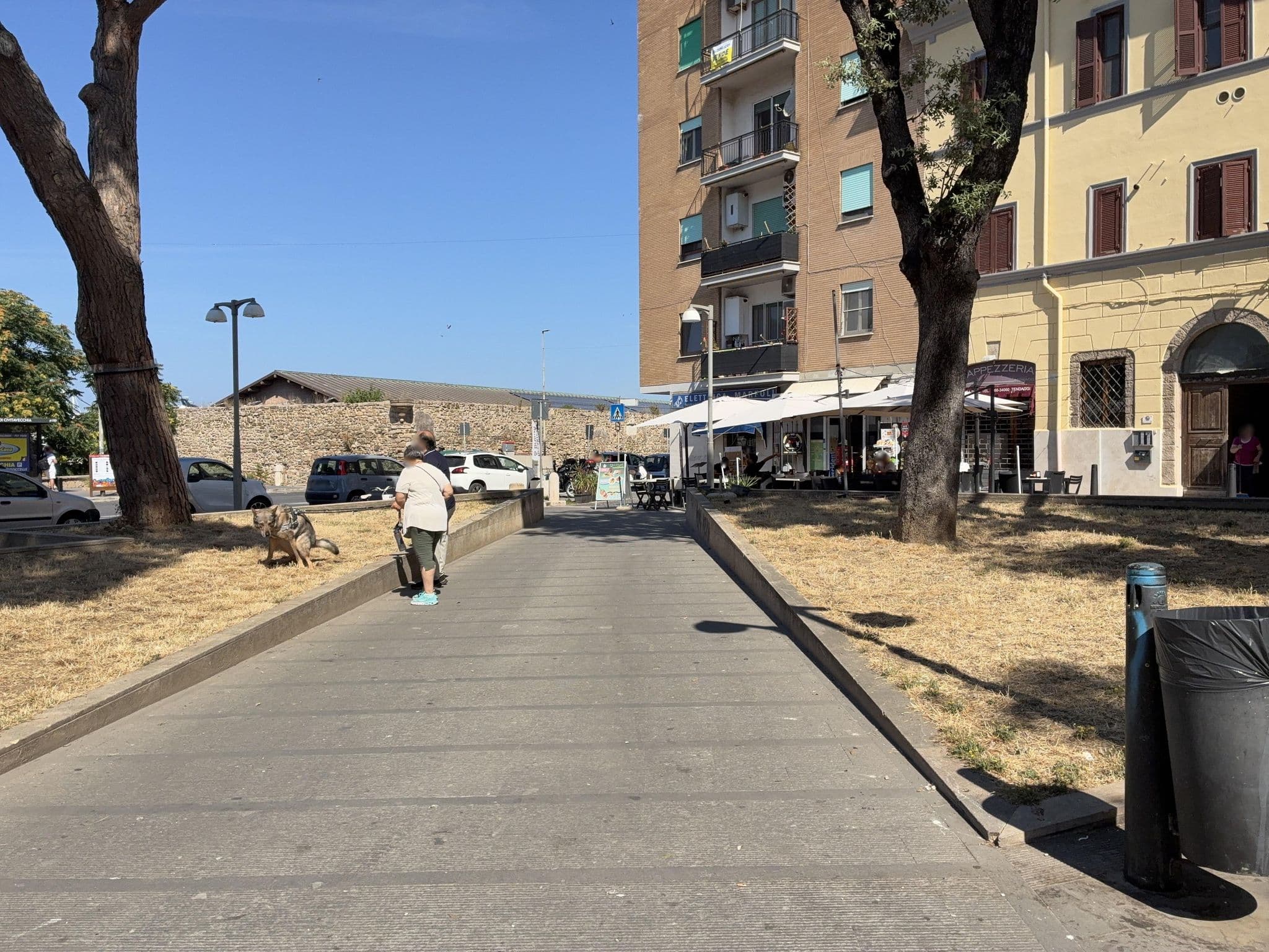 Street view near Calamatta's House, Civitavecchia — © panbauletto (CC BY-SA · Mapillary)