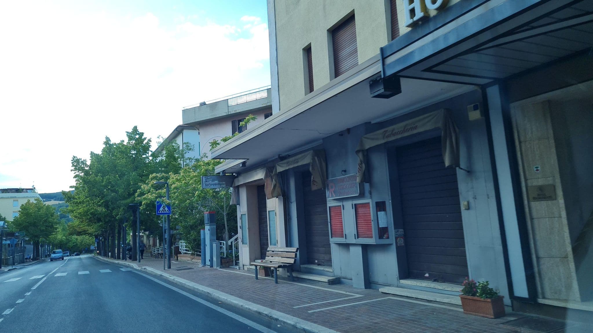 Street view near Albergo Elena, Chianciano Terme — © laniuscollurio (CC BY-SA · Mapillary)