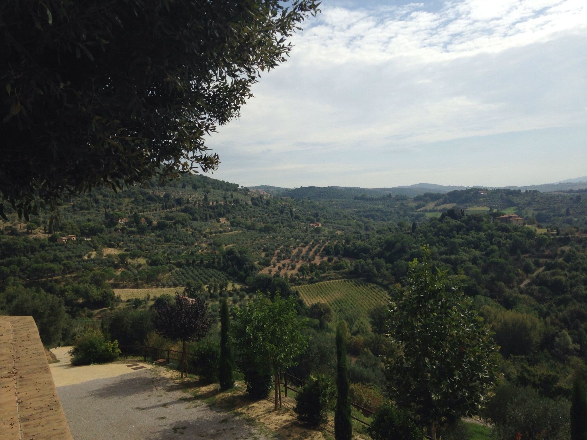 Street view near Casa Moricciani, Pienza — © christhecat (CC BY-SA · Mapillary)