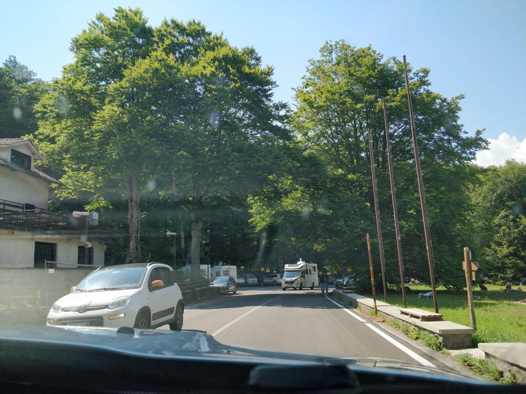 Street view near Albergo La Contessa Hotel Ristorante, Abbadia San Salvatore — © panbauletto (CC BY-SA · Mapillary)