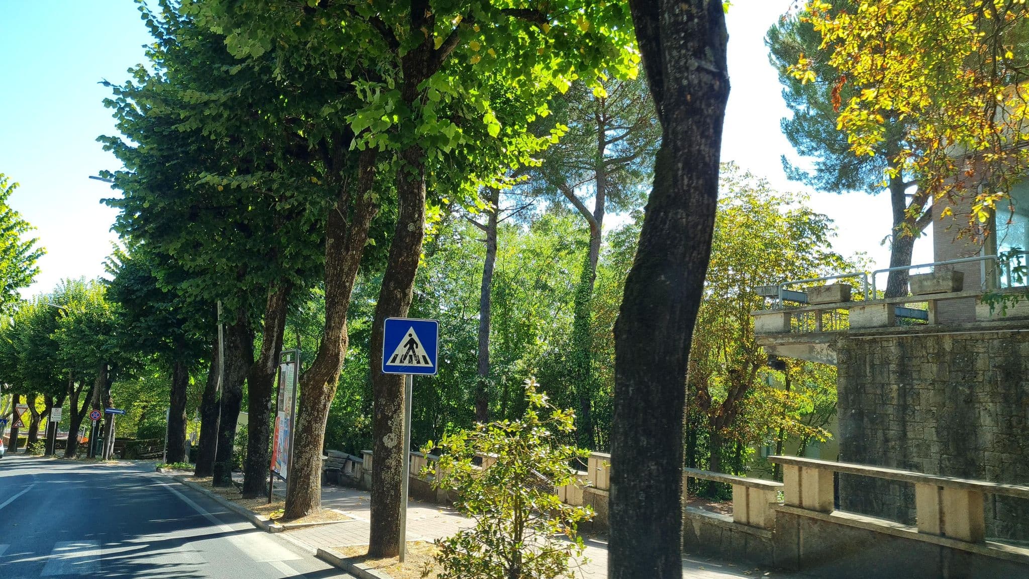 Street view near Hotel Capitol, Chianciano Terme — © laniuscollurio (CC BY-SA · Mapillary)