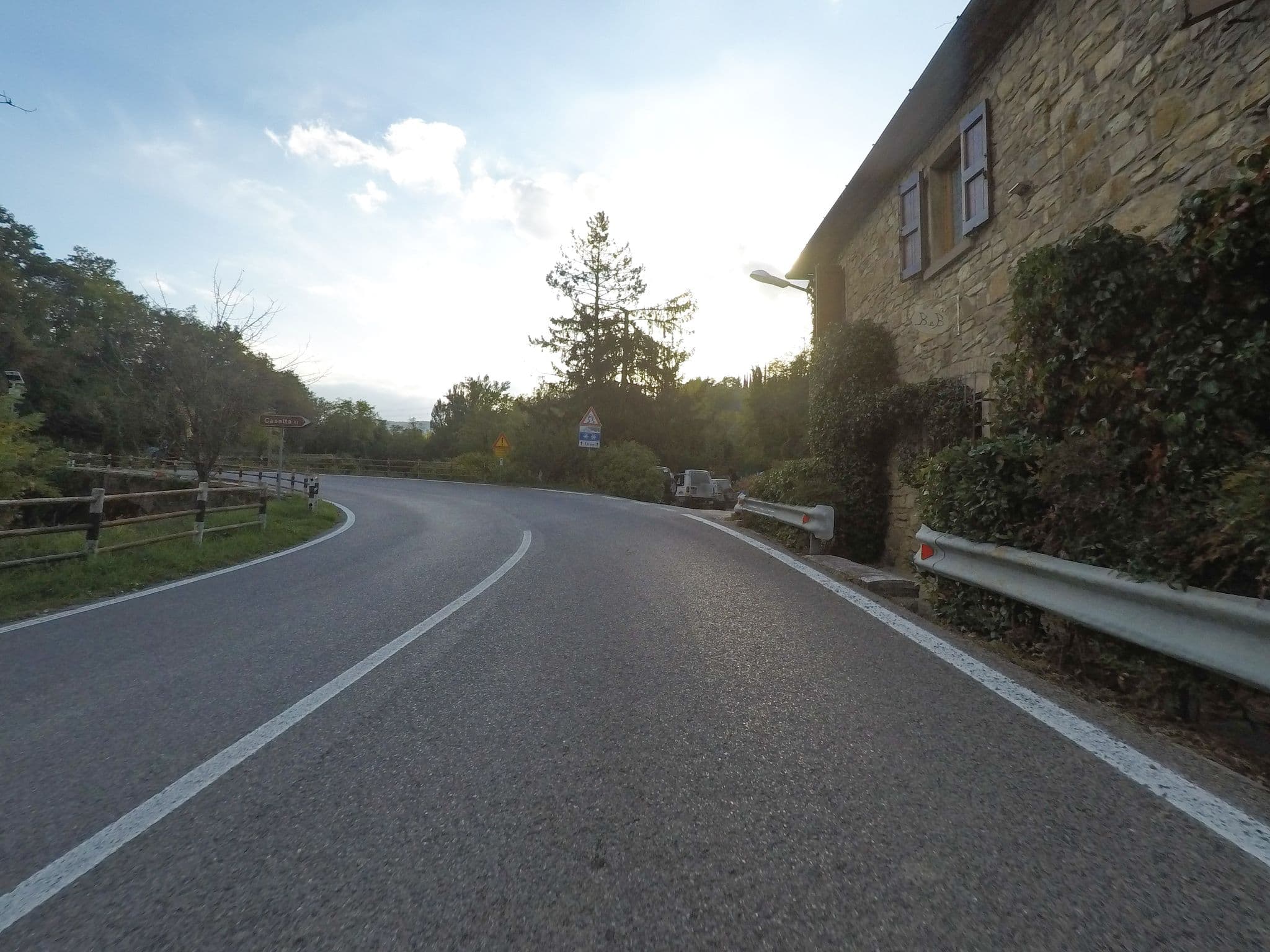 Street view near Bed & Breakfast La Fiaba, Panzano in Chianti — © esario (CC BY-SA · Mapillary)