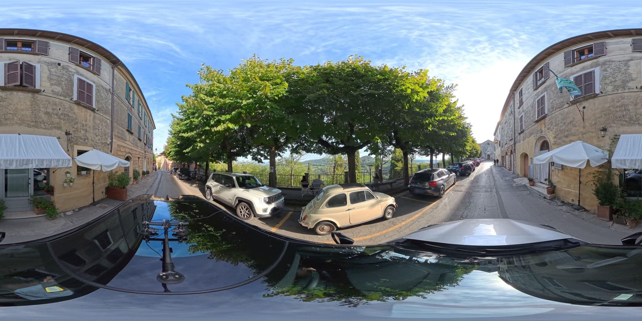 Street view near Stuart Apartments, Montepulciano — © Polinomia (CC BY-SA · Mapillary)