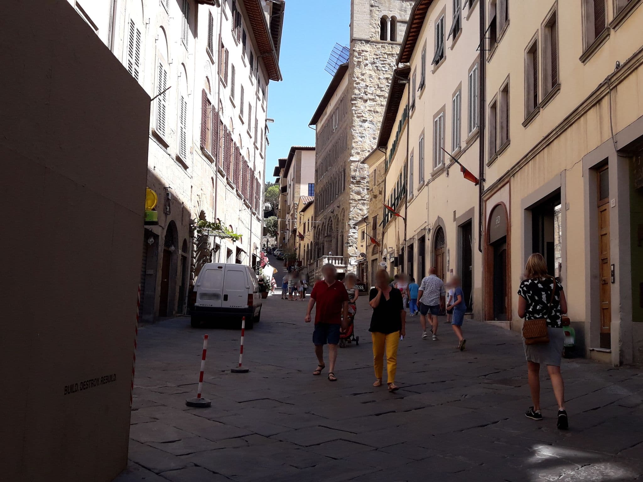 Street view near Residence Attico Altucci, Arezzo — © marcussacapuces91 (CC BY-SA · Mapillary)