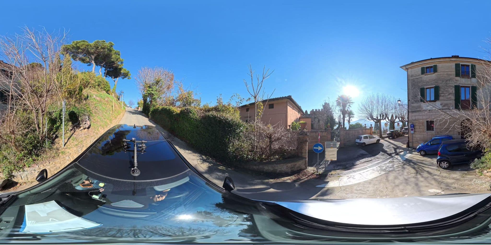 Street view near Garden House, Montepulciano — © Polinomia (CC BY-SA · Mapillary)