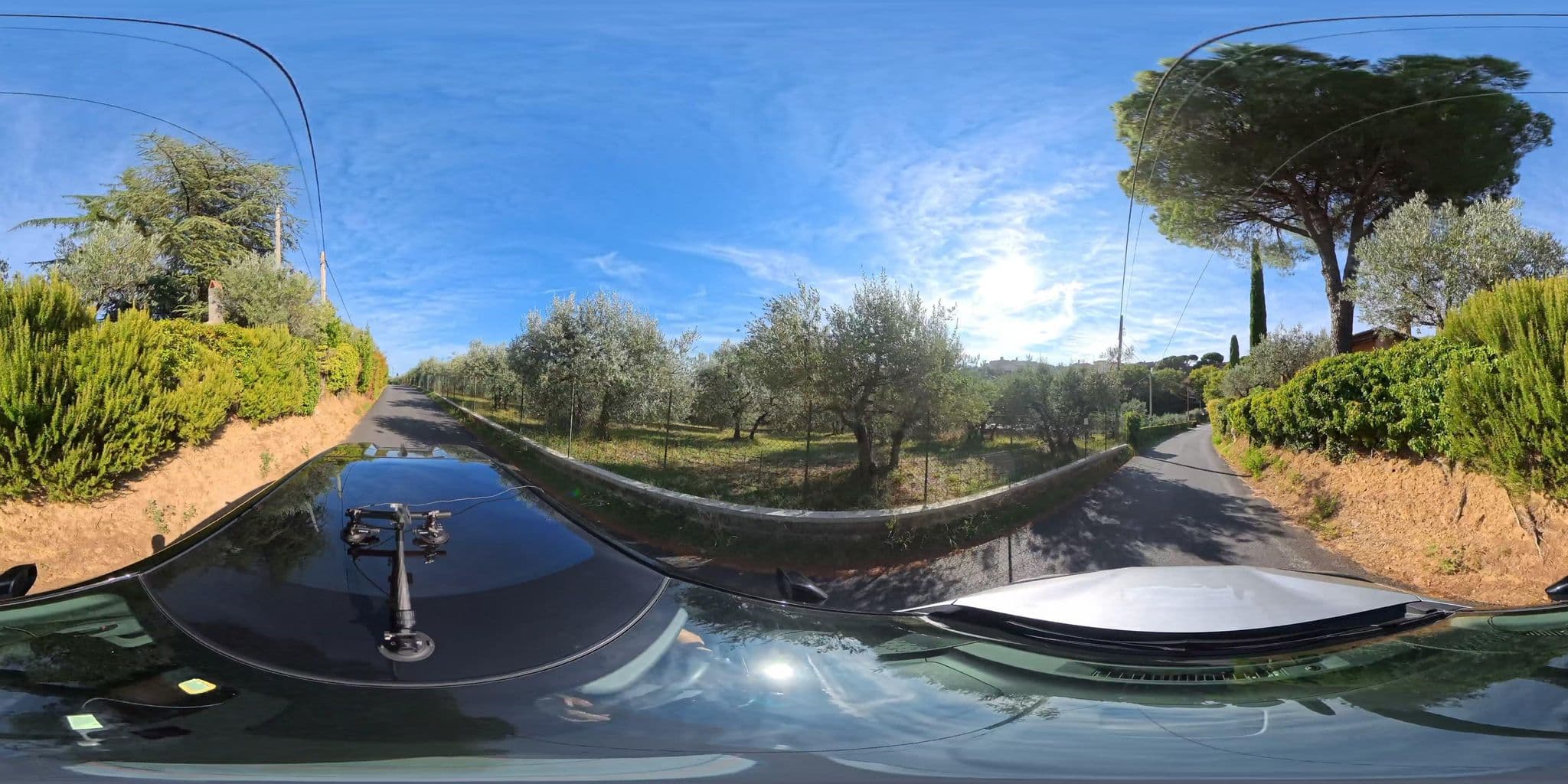 Street view near La Casina Toscana, Montepulciano — © Polinomia (CC BY-SA · Mapillary)