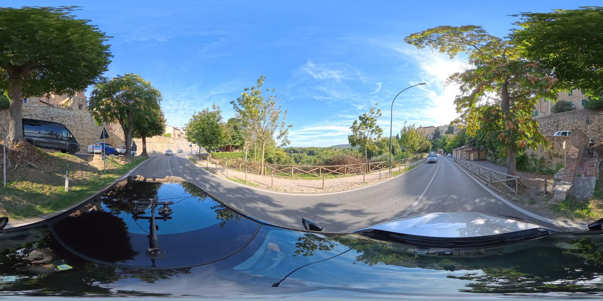 Street view near Il Borghetto, Montepulciano — © Polinomia (CC BY-SA · Mapillary)