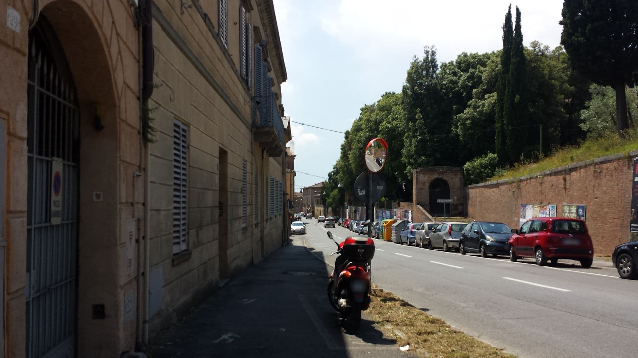 Street view near B&B Lavinia - Senio Vernis, Siena — © aborruso (CC BY-SA · Mapillary)