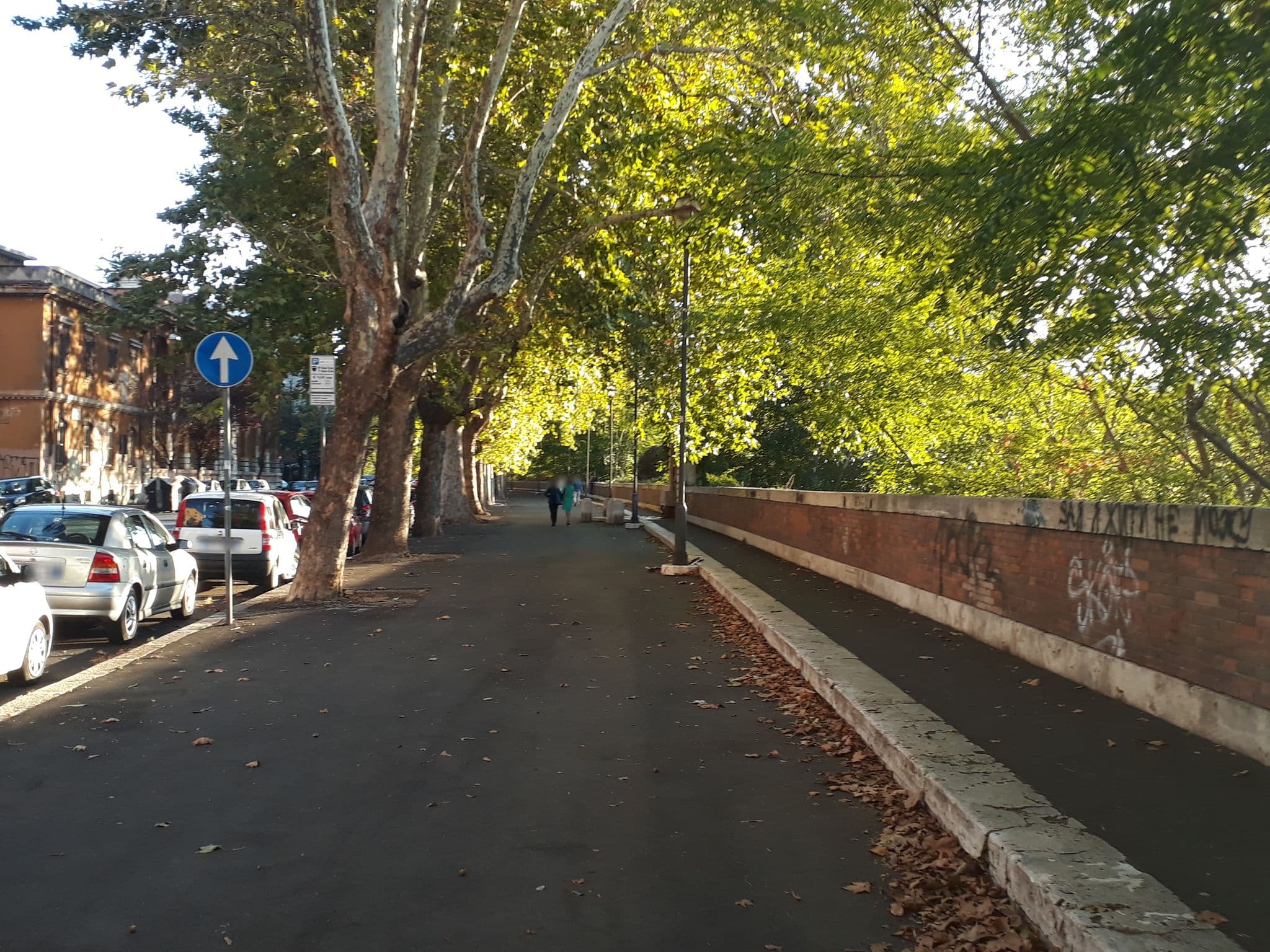 Street view near Suite Old Testaccio AirBnb, Trastevere — © mapillarymatt (CC BY-SA · Mapillary)