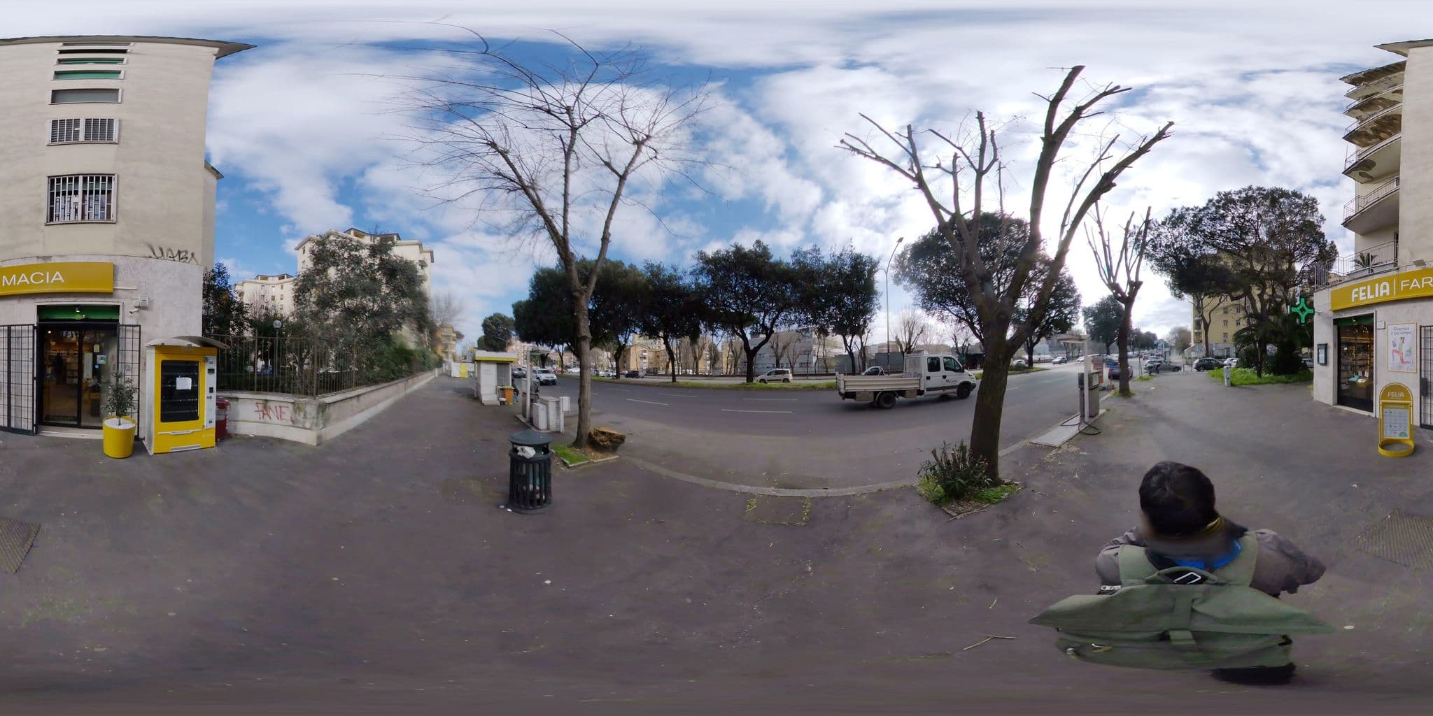 Street view near B&B Sotto Il Cielo Di Roma, Testaccio — © mapconcierge (CC BY-SA · Mapillary)