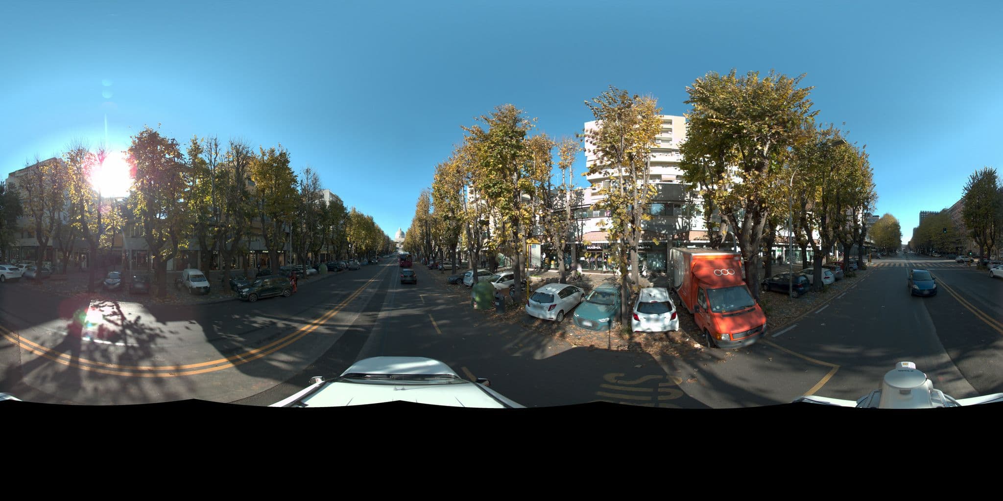 Street view near Champagne SRL, Testaccio — © marcosantoni (CC BY-SA · Mapillary)