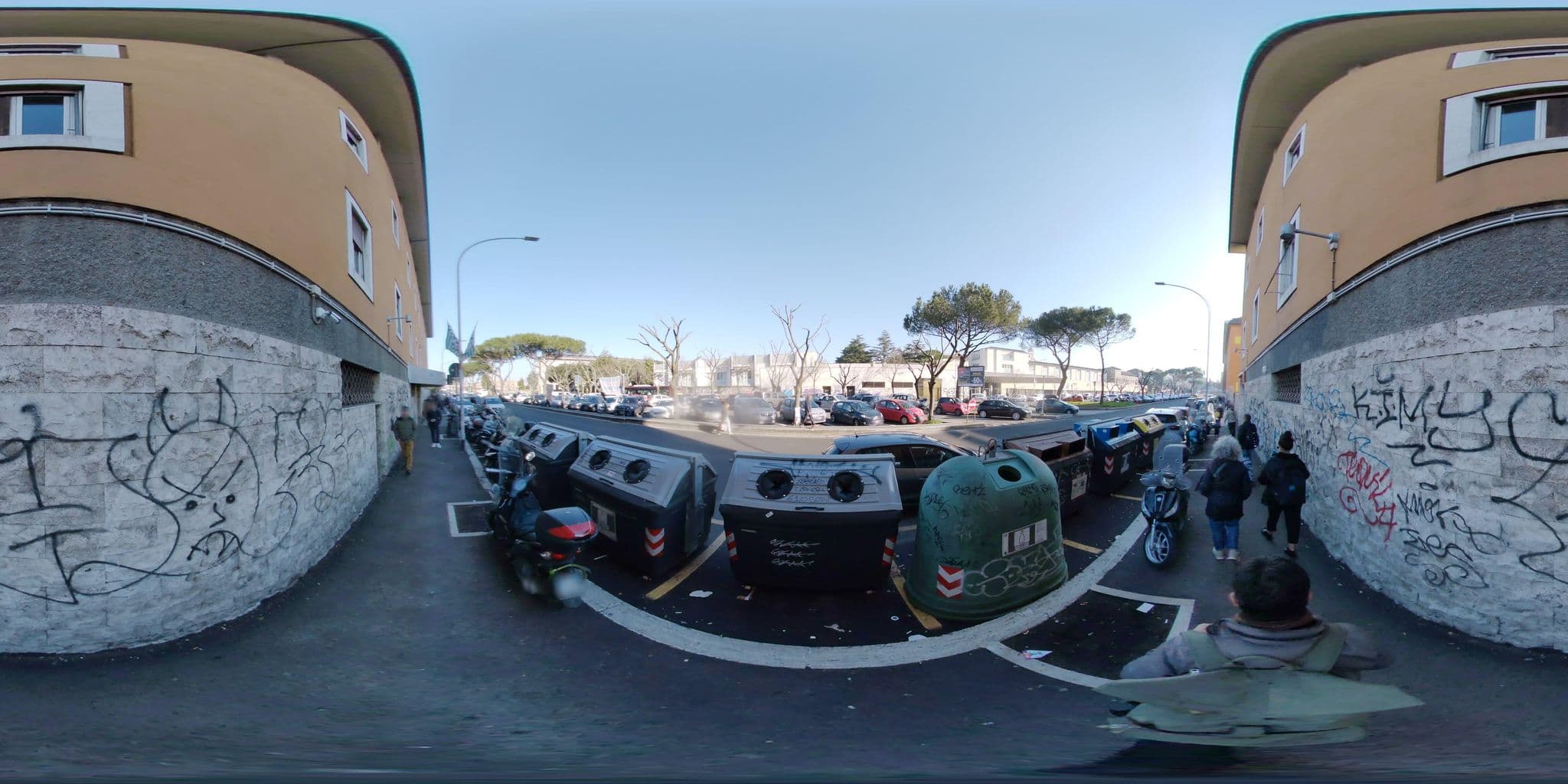 Street view near Hotel San Paolo Roma, Testaccio — © mapconcierge (CC BY-SA · Mapillary)