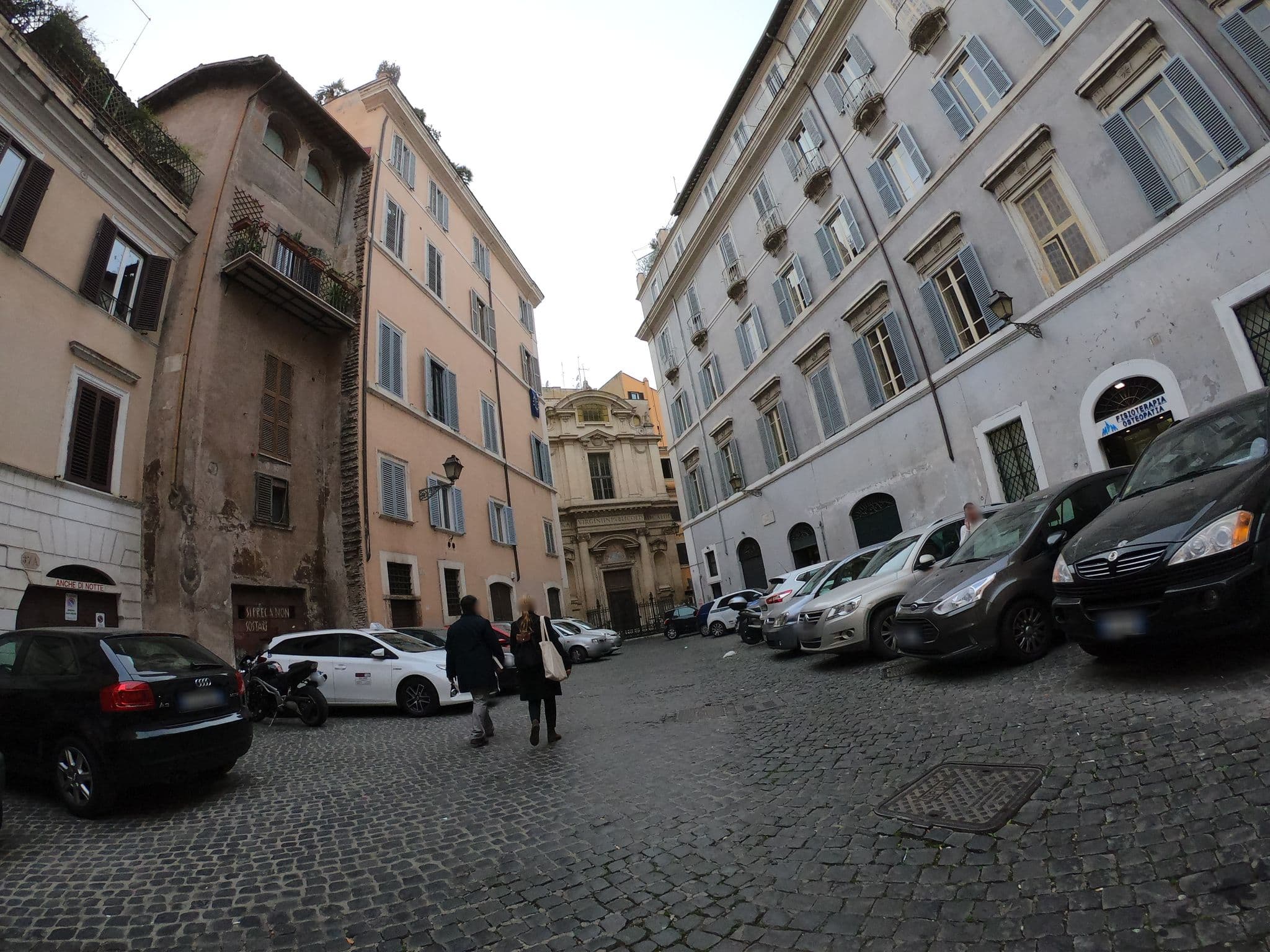 Street view near Piazza Mattei Terrace Apartment | Romeloft, Sant'Eustachio — © richlv (CC BY-SA · Mapillary)