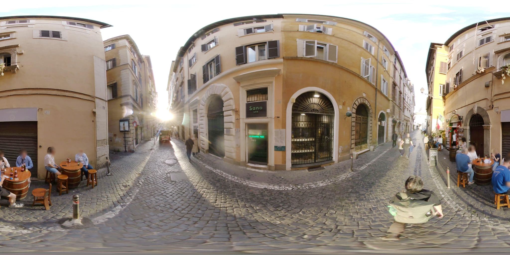 Street view near Garden Palace, Sant'Eustachio — © mapconcierge (CC BY-SA · Mapillary)