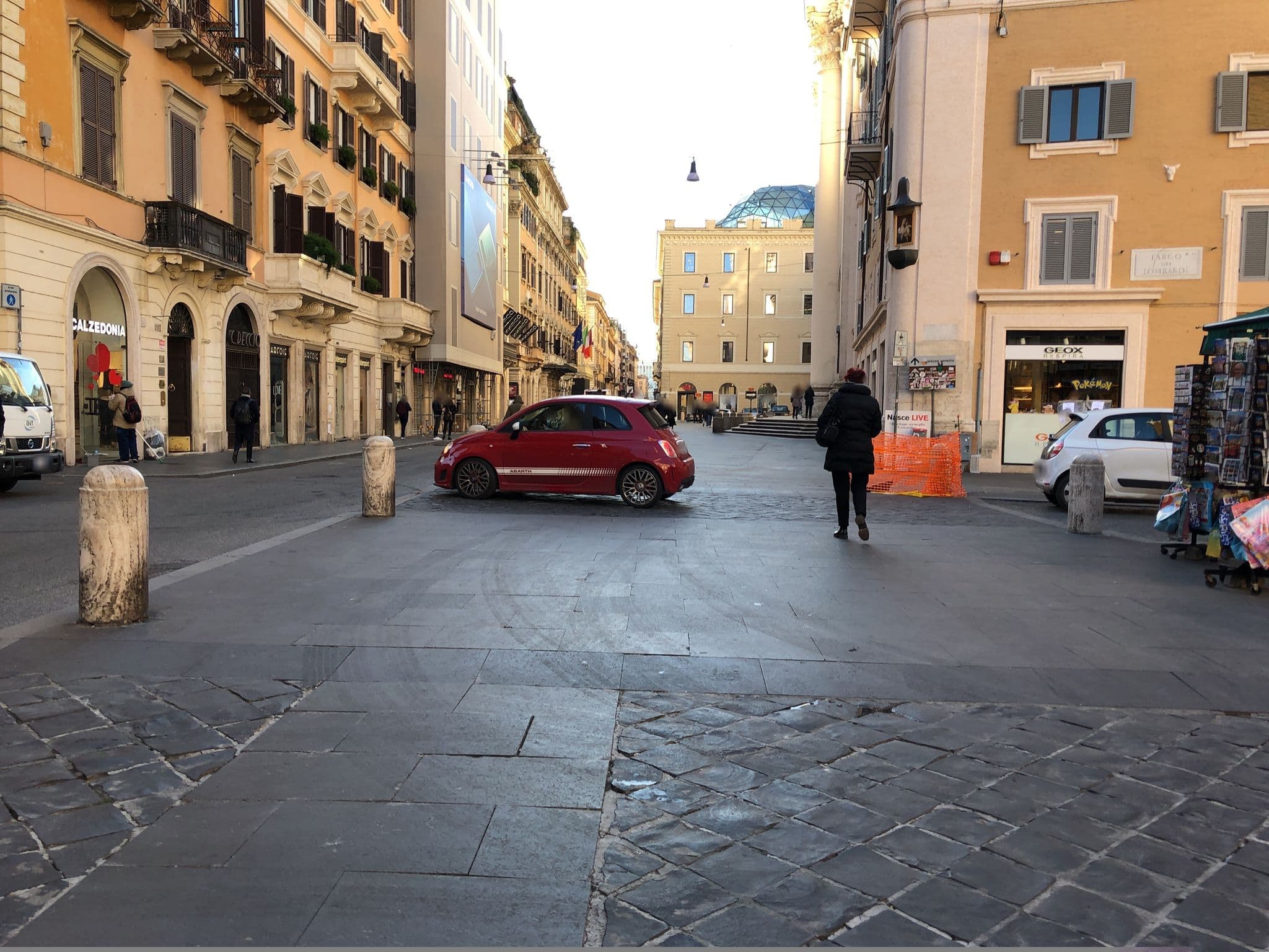 Street view near Town House Spagna, Campo Marzio — © peterleth (CC BY-SA · Mapillary)