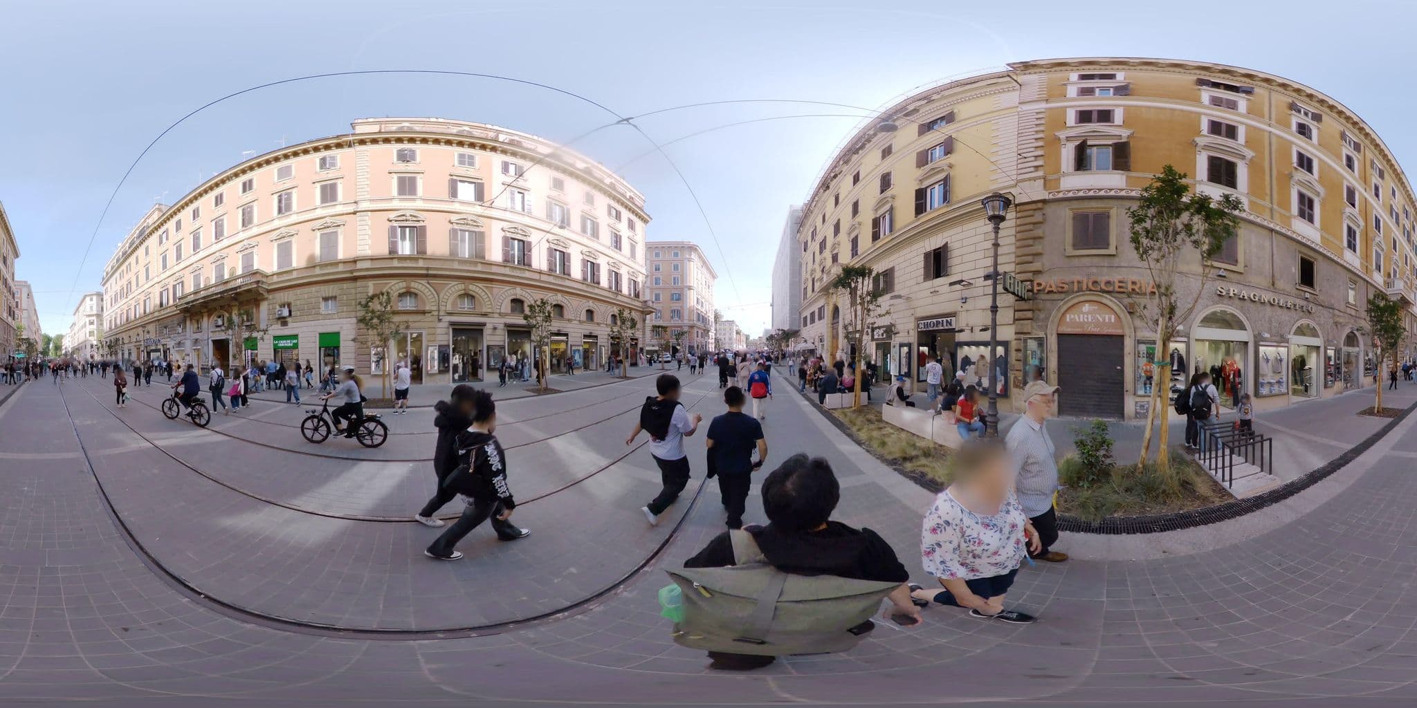 Street view near Gelsomina B&B, Borgo — © mapconcierge (CC BY-SA · Mapillary)