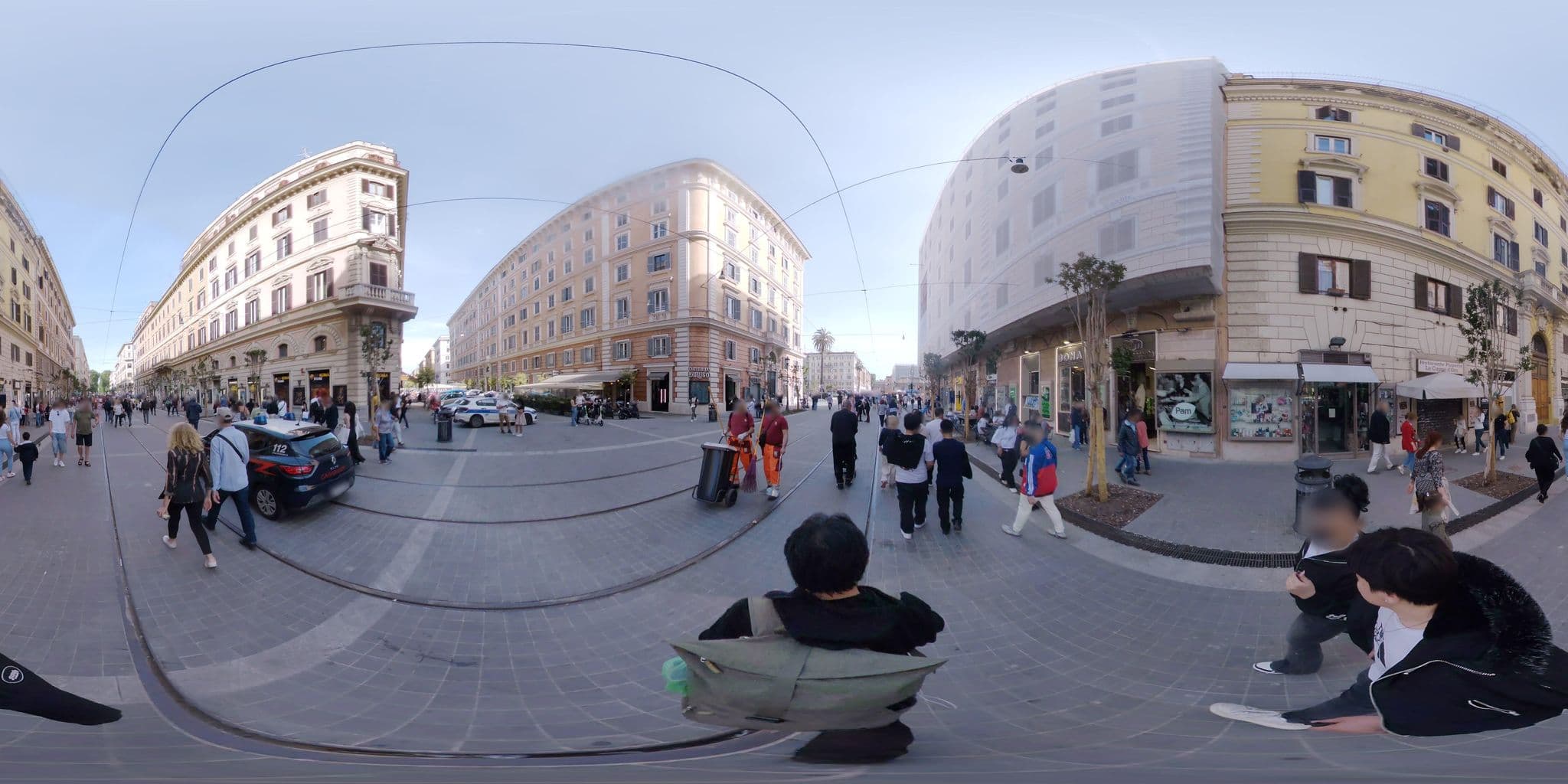 Street view near Ostello Ottaviano, Borgo — © mapconcierge (CC BY-SA · Mapillary)
