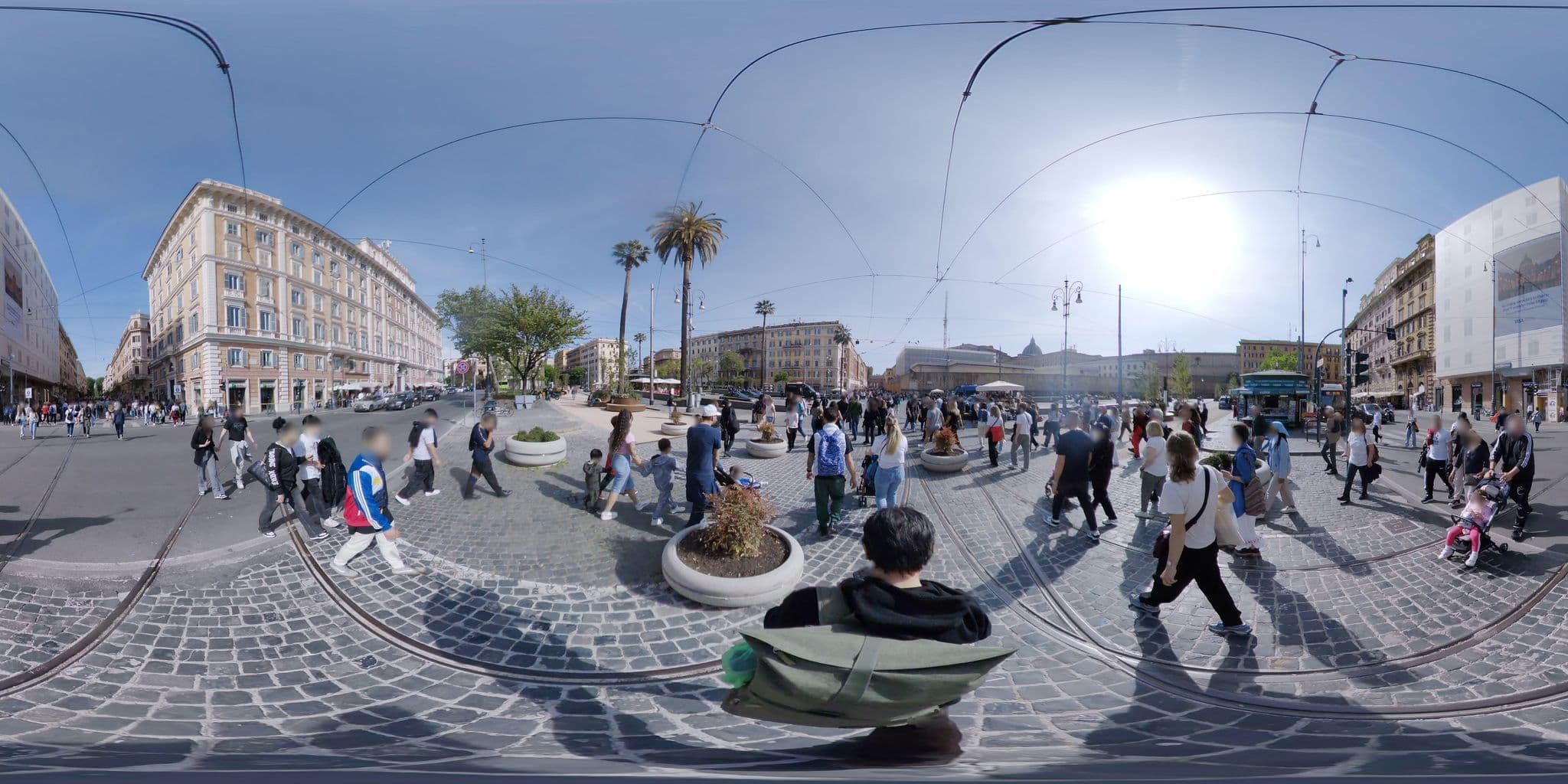 Street view near Pensione Ottaviano Hostel, Borgo — © mapconcierge (CC BY-SA · Mapillary)