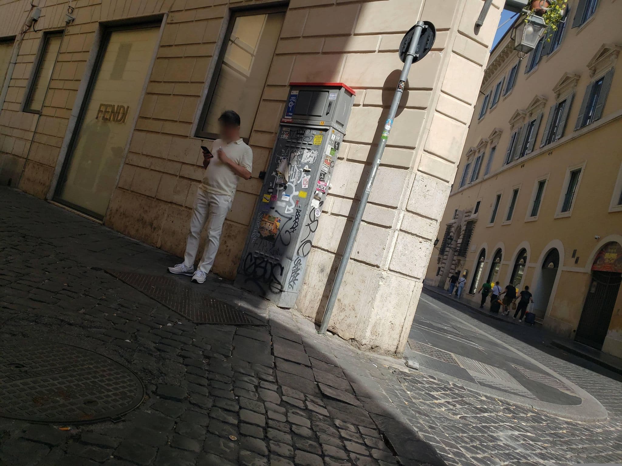 Street view near Fendi Private Suites, Sant'Eustachio — © mapfool (CC BY-SA · Mapillary)