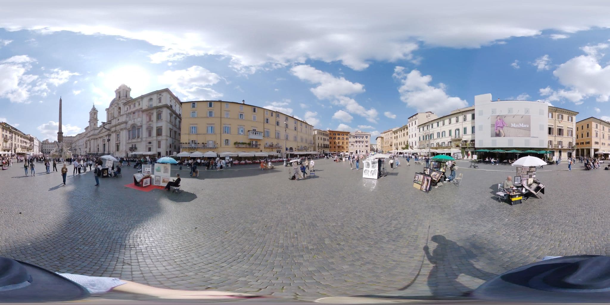 Street view near B&B Hub Navona, Parione — © stefan-RolfsRom (CC BY-SA · Mapillary)