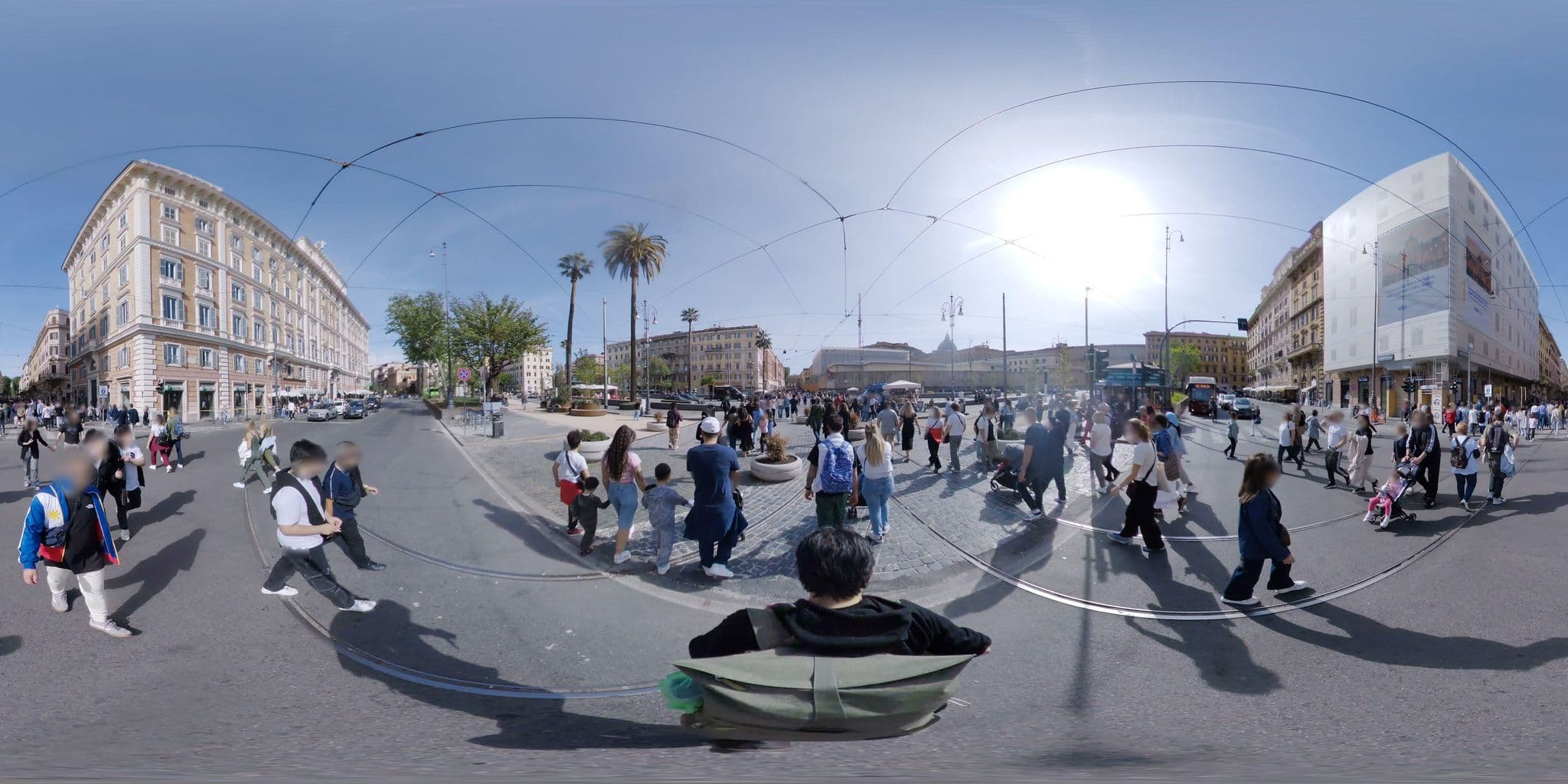 Street view near La Cupola del Vaticano, Borgo — © mapconcierge (CC BY-SA · Mapillary)