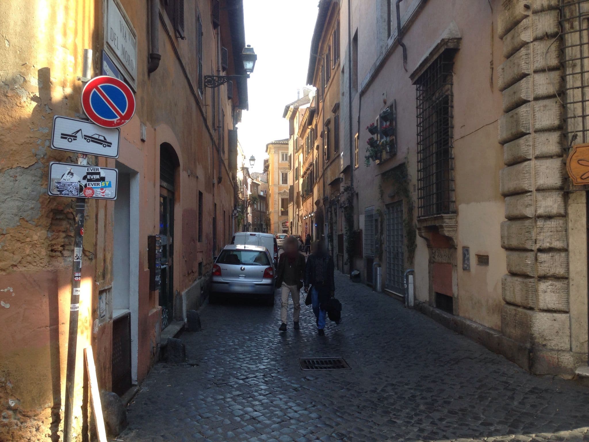 Street view near Palazzo Moro, Regola — © mike (CC BY-SA · Mapillary)