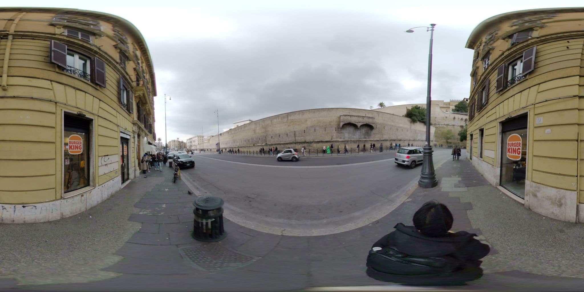 Street view near Rhome Hosting, Borgo — © akiyoshiii213 (CC BY-SA · Mapillary)