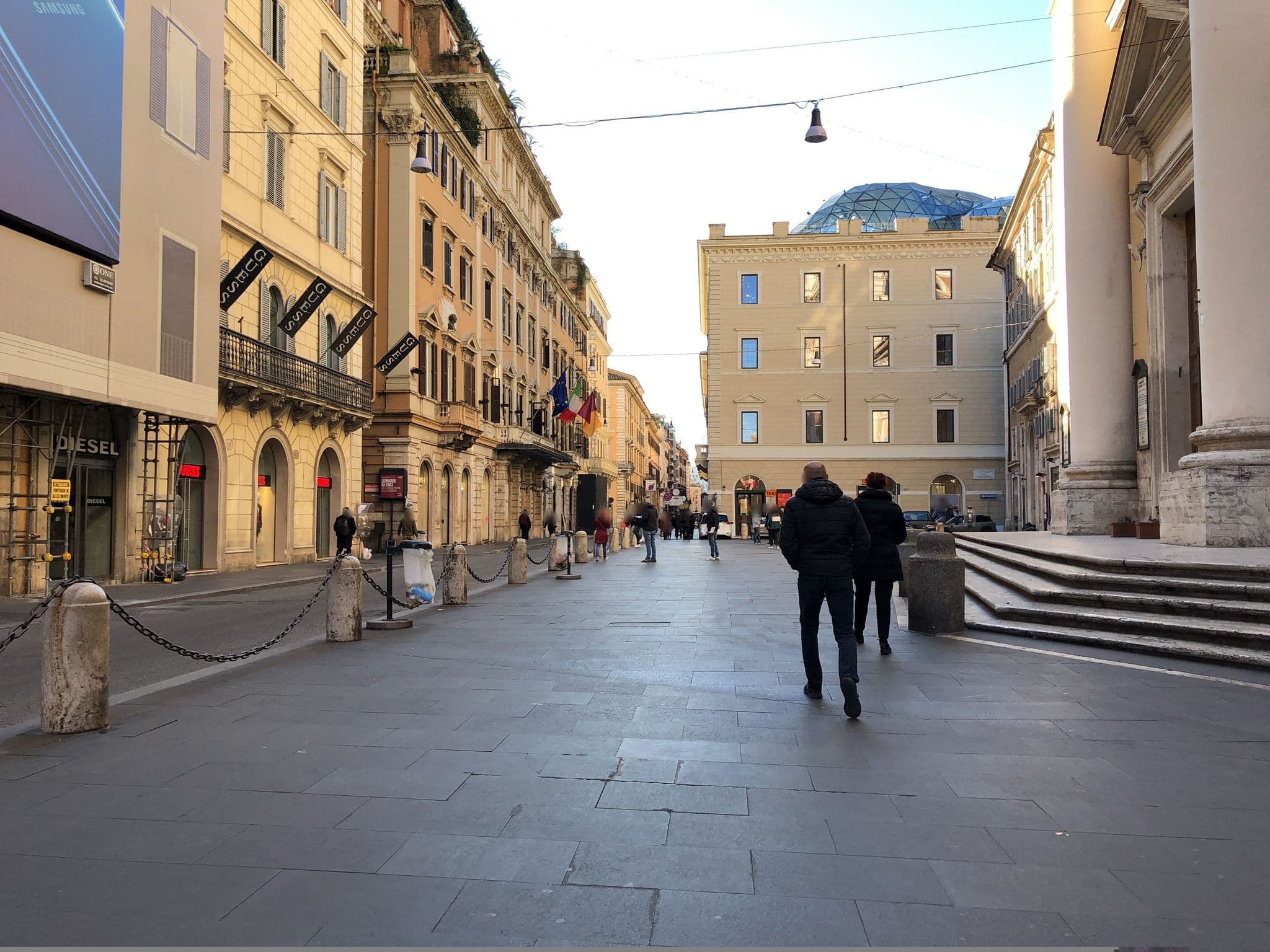Street view near Relais De La Poste, Campo Marzio — © peterleth (CC BY-SA · Mapillary)