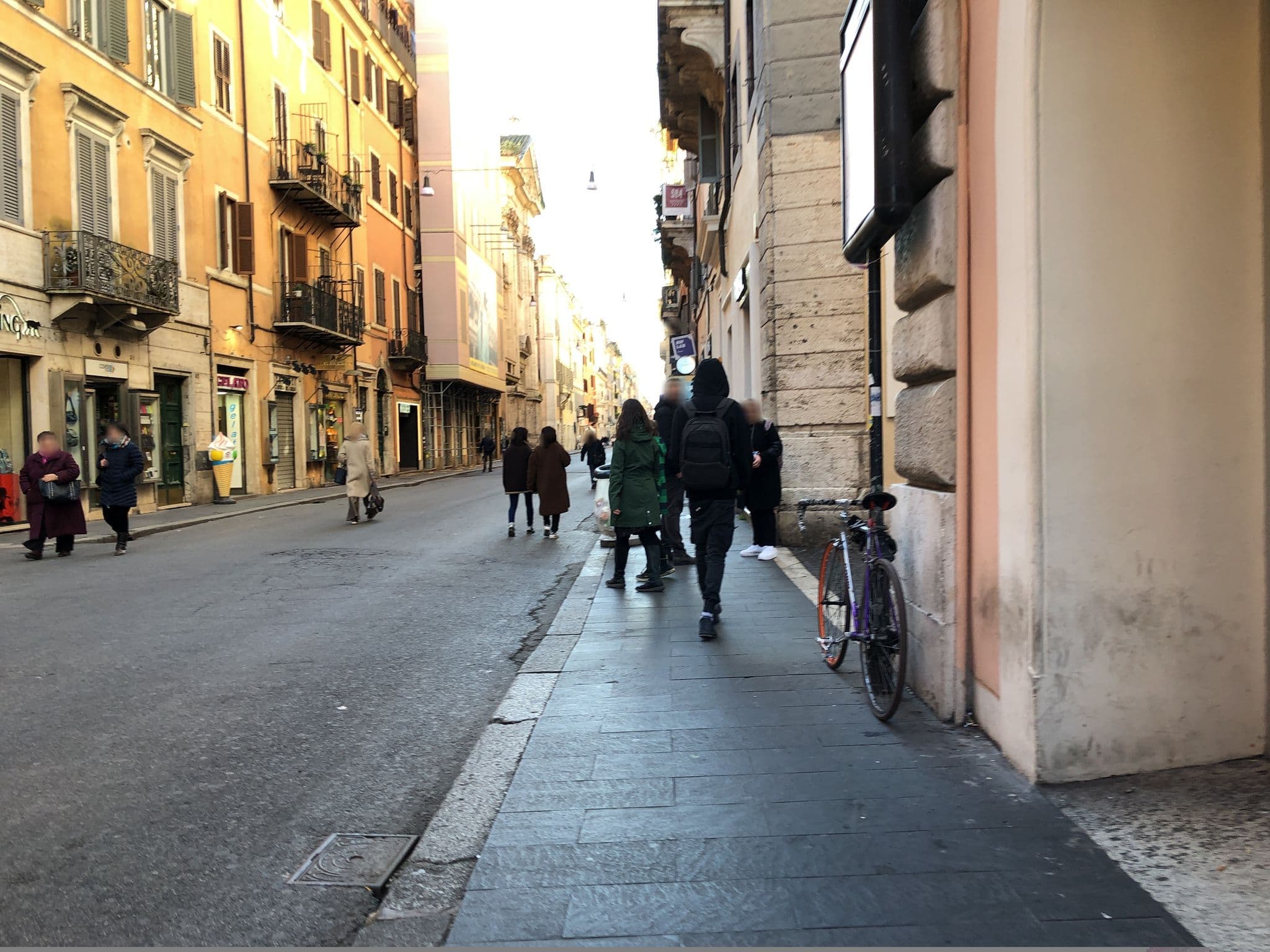 Street view near Residenza Horti Luculliani, Campo Marzio — © peterleth (CC BY-SA · Mapillary)