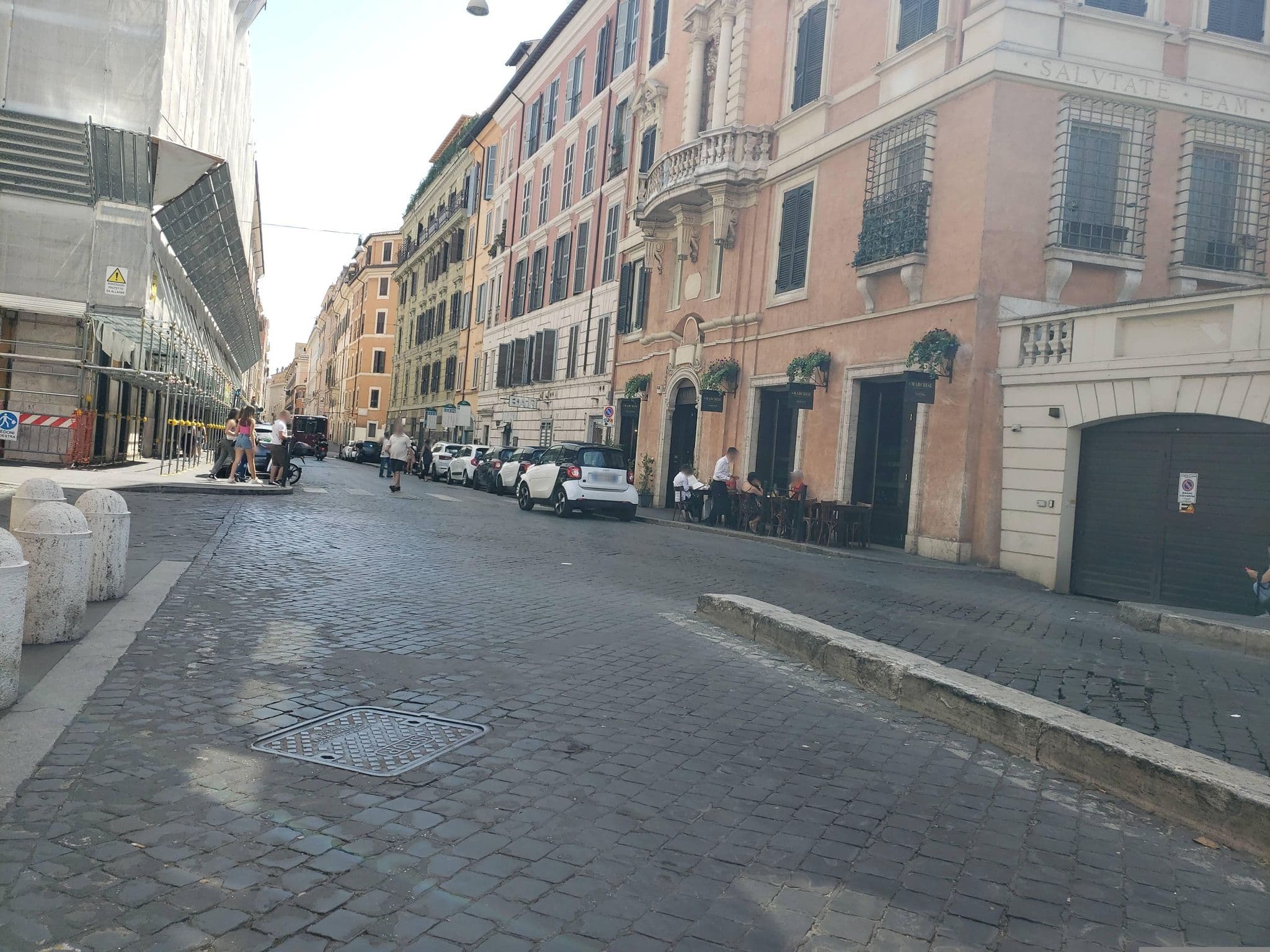 Street view near Spanish Steps Apartment, Sant'Eustachio — © mapfool (CC BY-SA · Mapillary)
