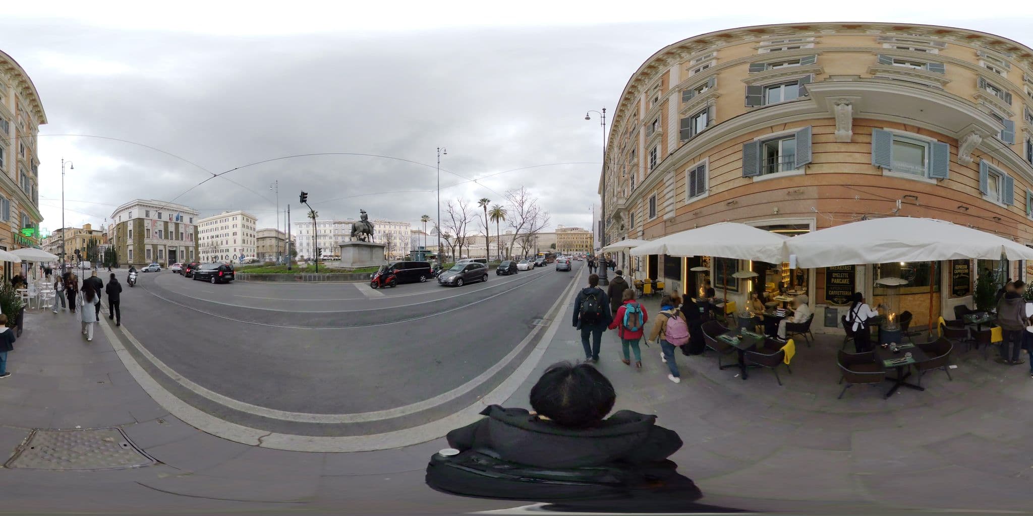 Street view near Catone Vatican Suites, Borgo — © akiyoshiii213 (CC BY-SA · Mapillary)