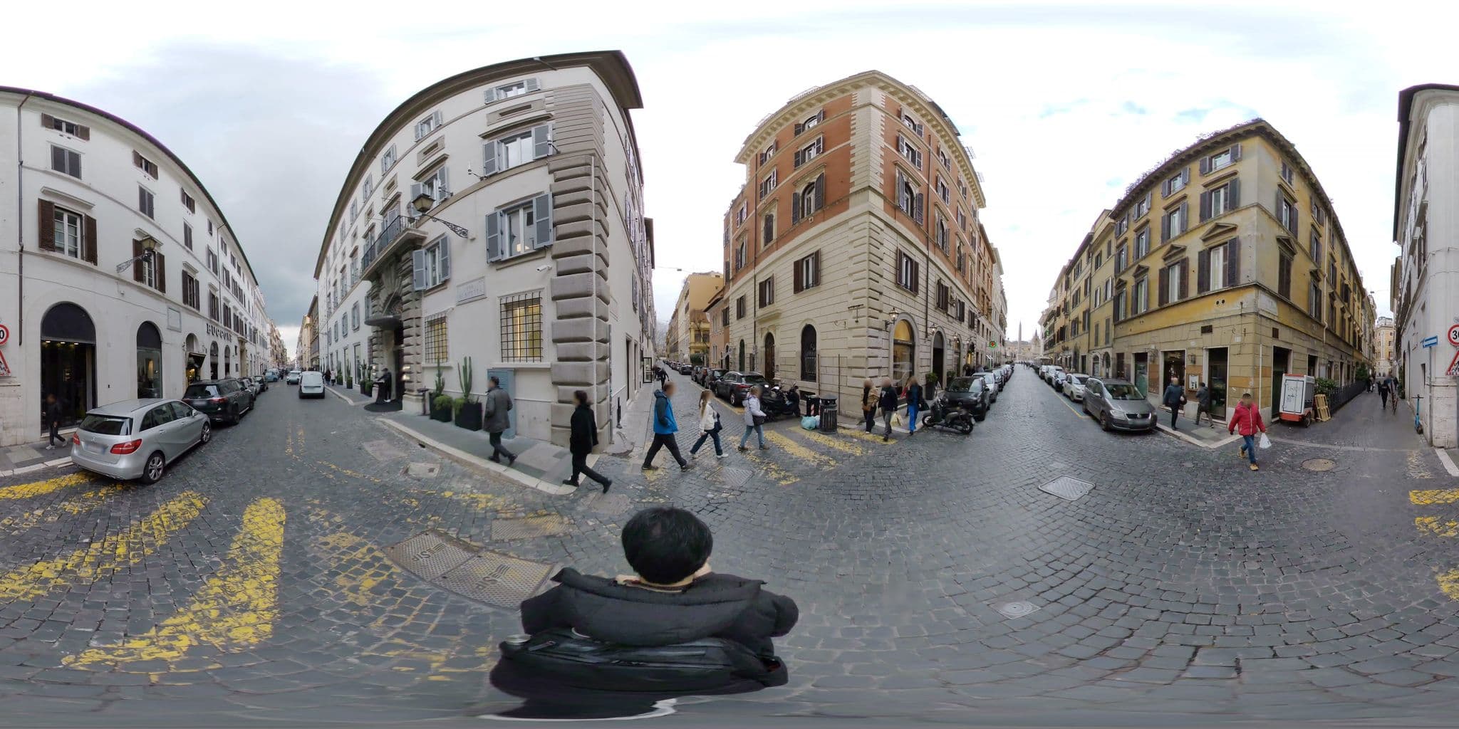 Street view near Ripetta Room, Campo Marzio — © akiyoshiii213 (CC BY-SA · Mapillary)