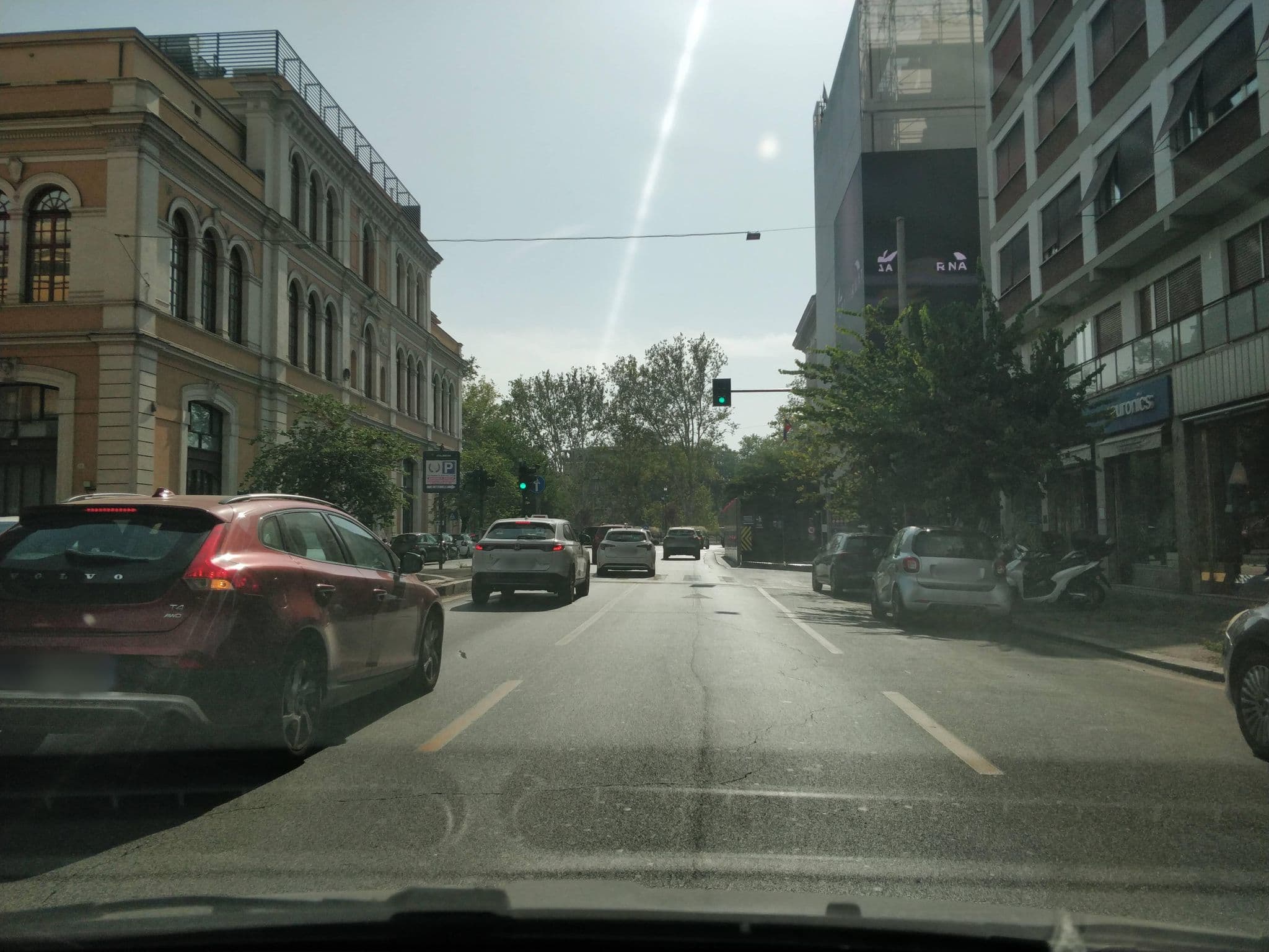 Street view near Residenza Flaminio Gaio, Campo Marzio — © panbauletto (CC BY-SA · Mapillary)