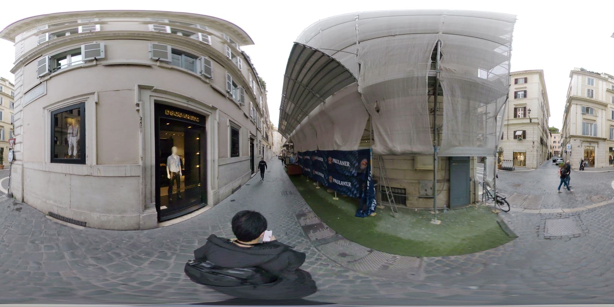 Street view near Suite Valadier Luxury Rooms, Campo Marzio — © akiyoshiii213 (CC BY-SA · Mapillary)