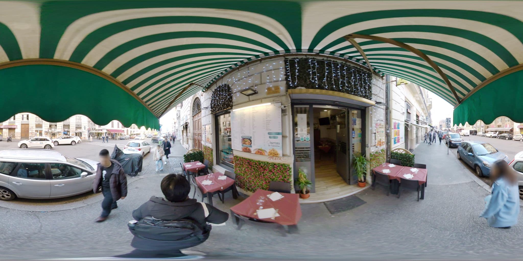 Street view near Hotel Ferraro, Pigna — © akiyoshiii213 (CC BY-SA · Mapillary)