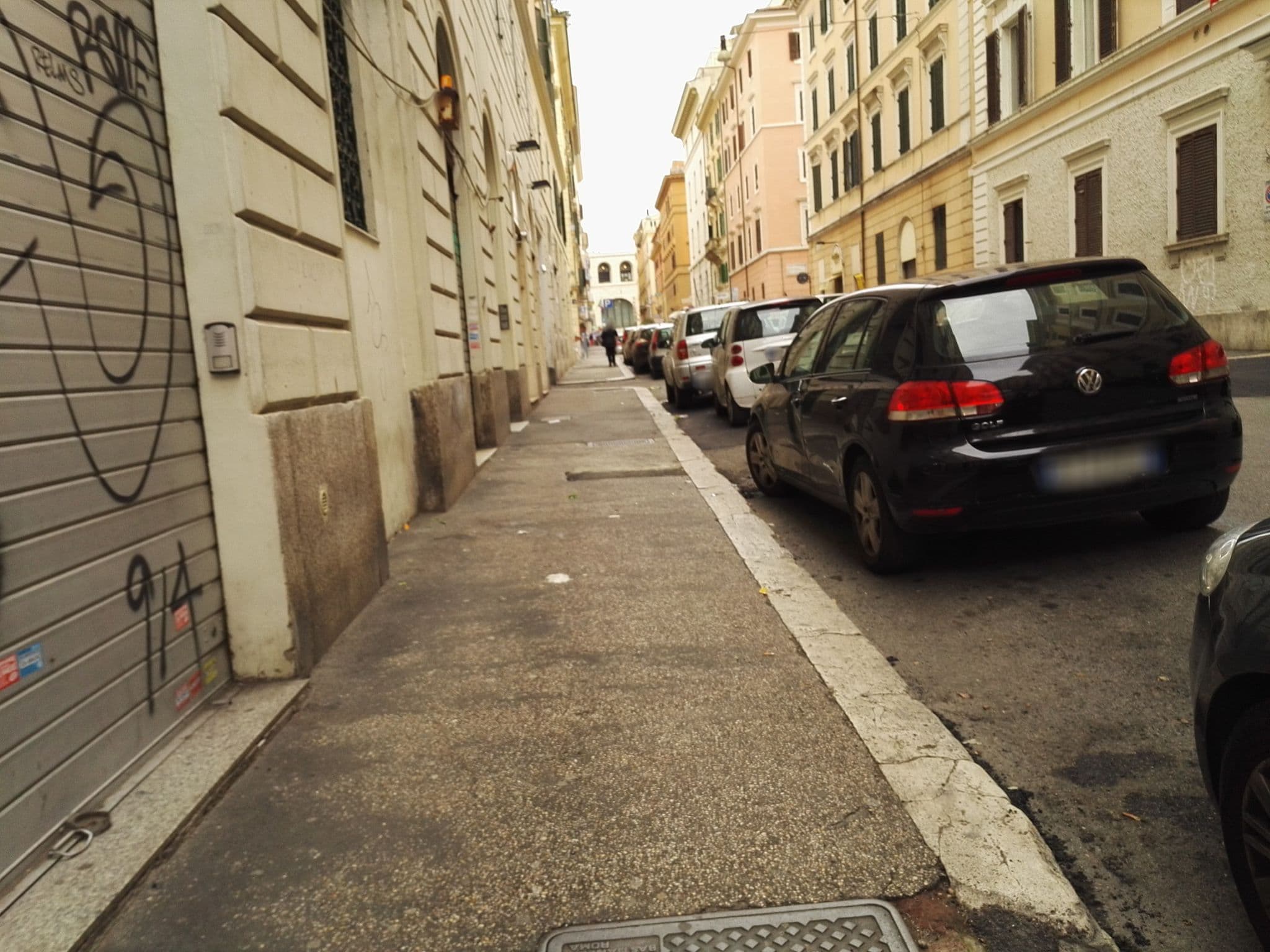 Street view near Domus Italia SRL Soggiorno Praetoria, Castro Pretorio — © marcuscalabresus (CC BY-SA · Mapillary)