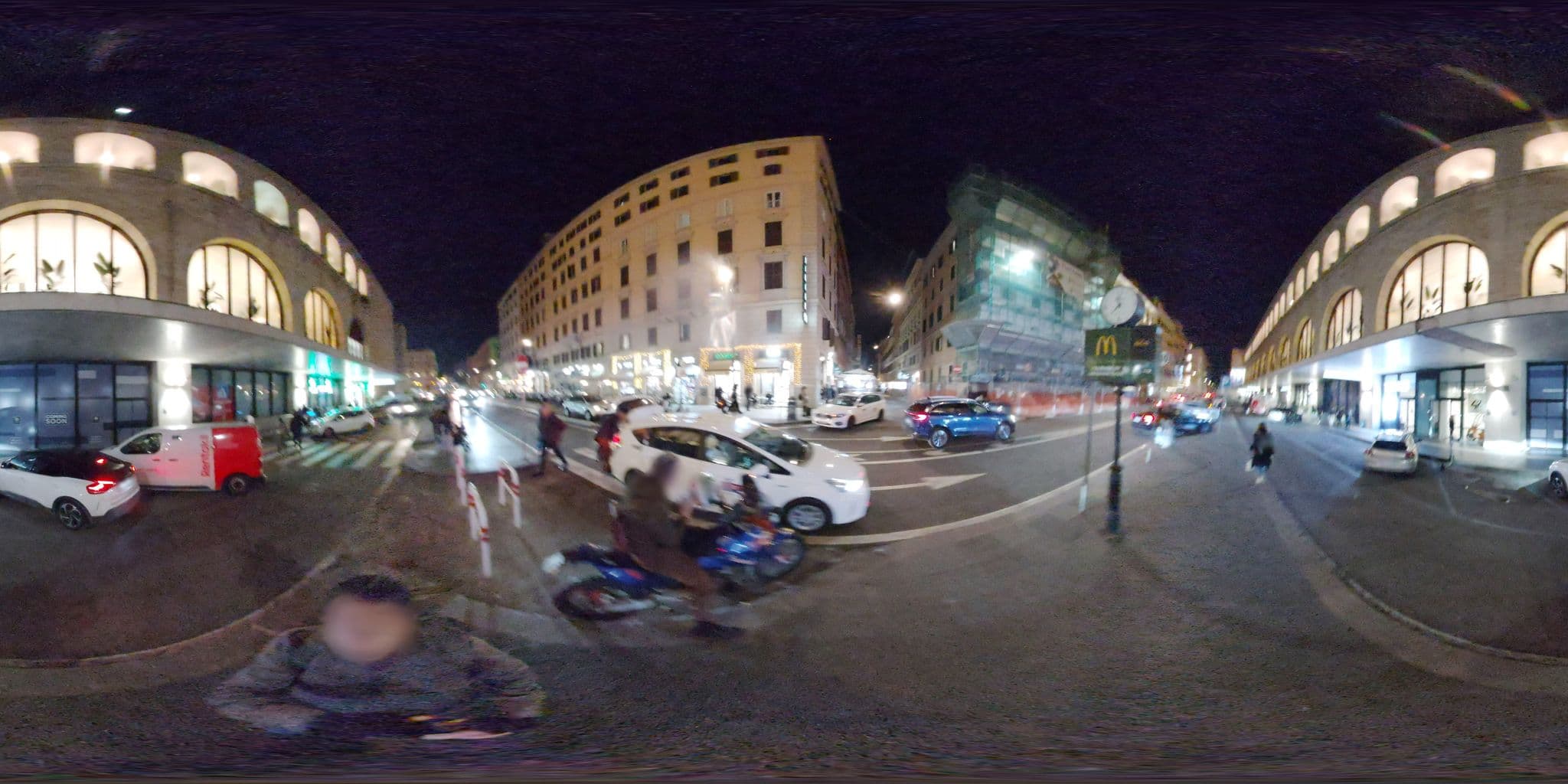 Street view near Hotel Melazzo, Castro Pretorio — © mapconcierge (CC BY-SA · Mapillary)