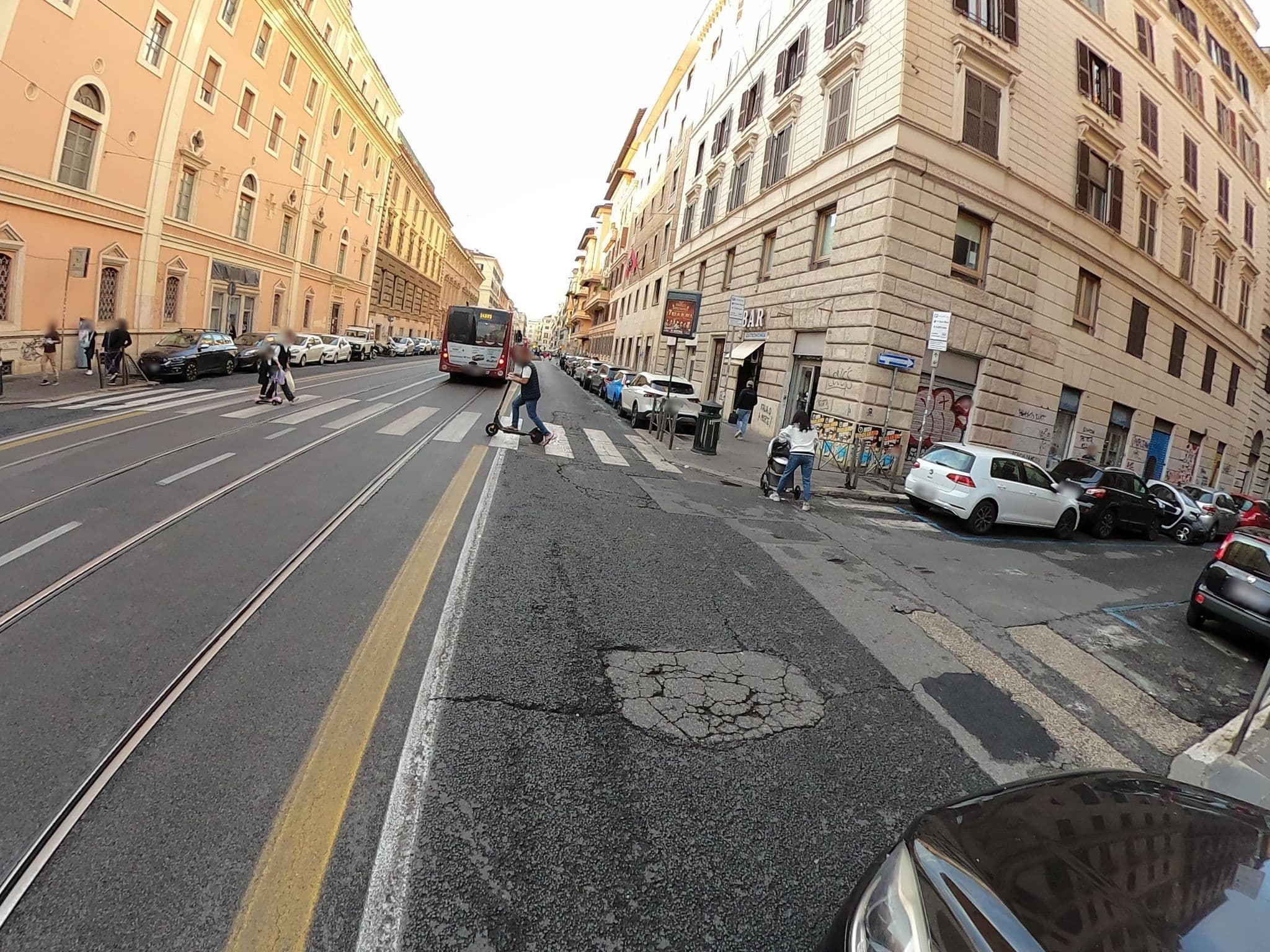 Street view near Four Seasons Hostel Rome, Monti — © alesarrett (CC BY-SA · Mapillary)
