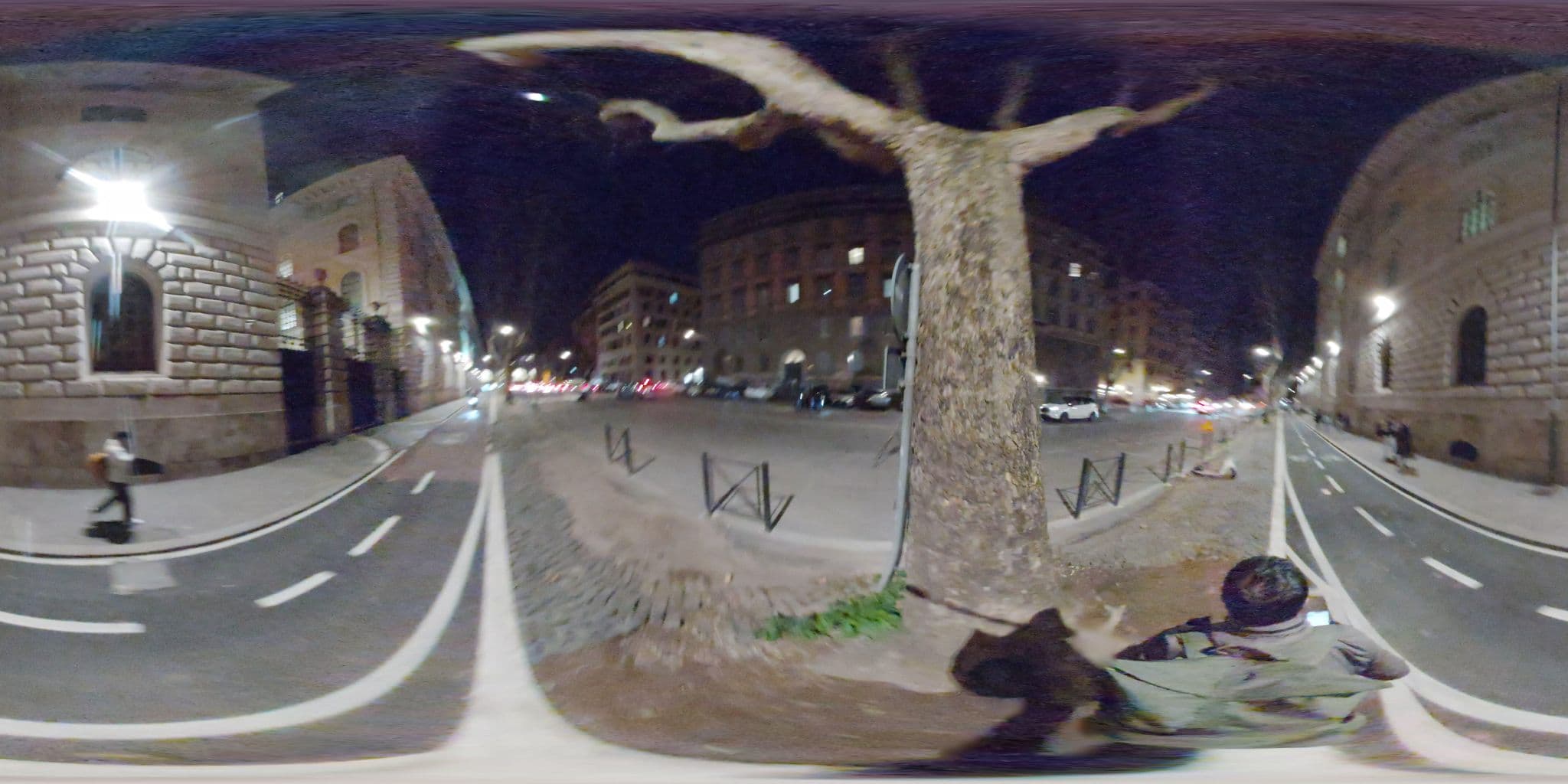 Street view near Hotel Fiorenza, Castro Pretorio — © mapconcierge (CC BY-SA · Mapillary)