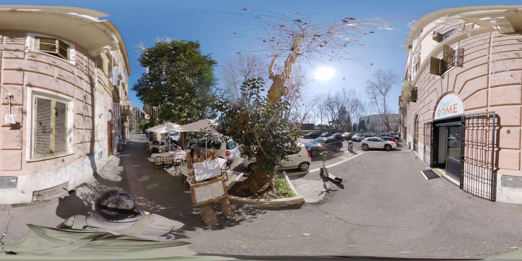 Street view near Vesta Domus, Monti — © mapconcierge (CC BY-SA · Mapillary)