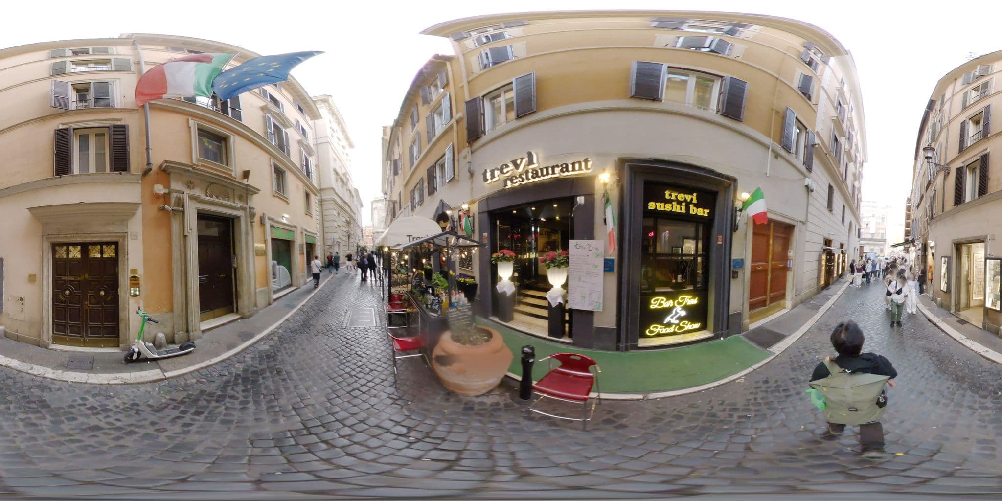 Street view near 3 Coins, Sant'Eustachio — © mapconcierge (CC BY-SA · Mapillary)