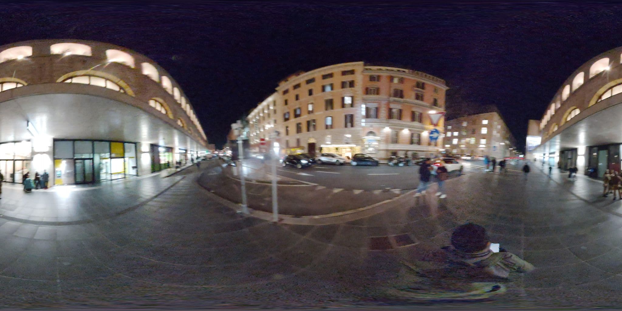Street view near Hotel Romae, Castro Pretorio — © mapconcierge (CC BY-SA · Mapillary)