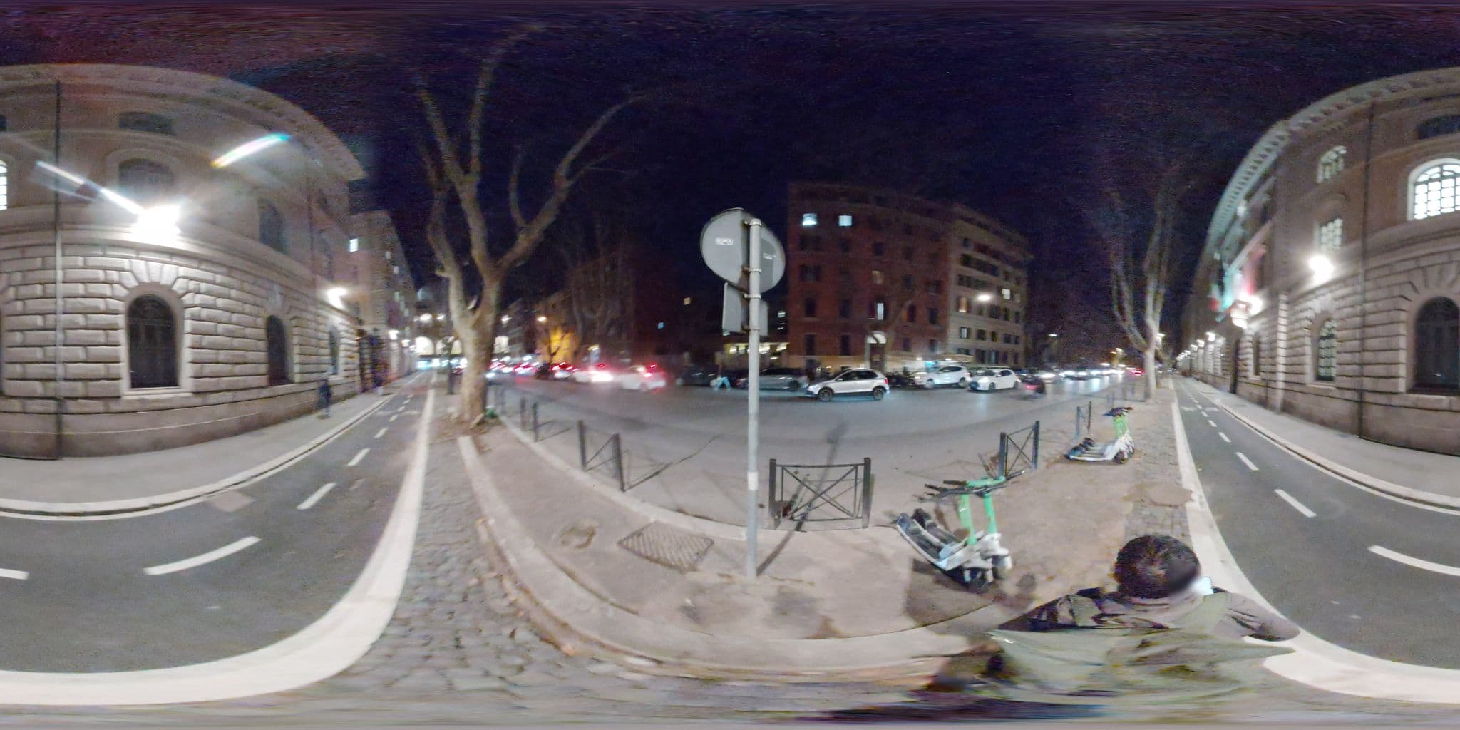 Street view near Affitacamere radi, Castro Pretorio — © mapconcierge (CC BY-SA · Mapillary)