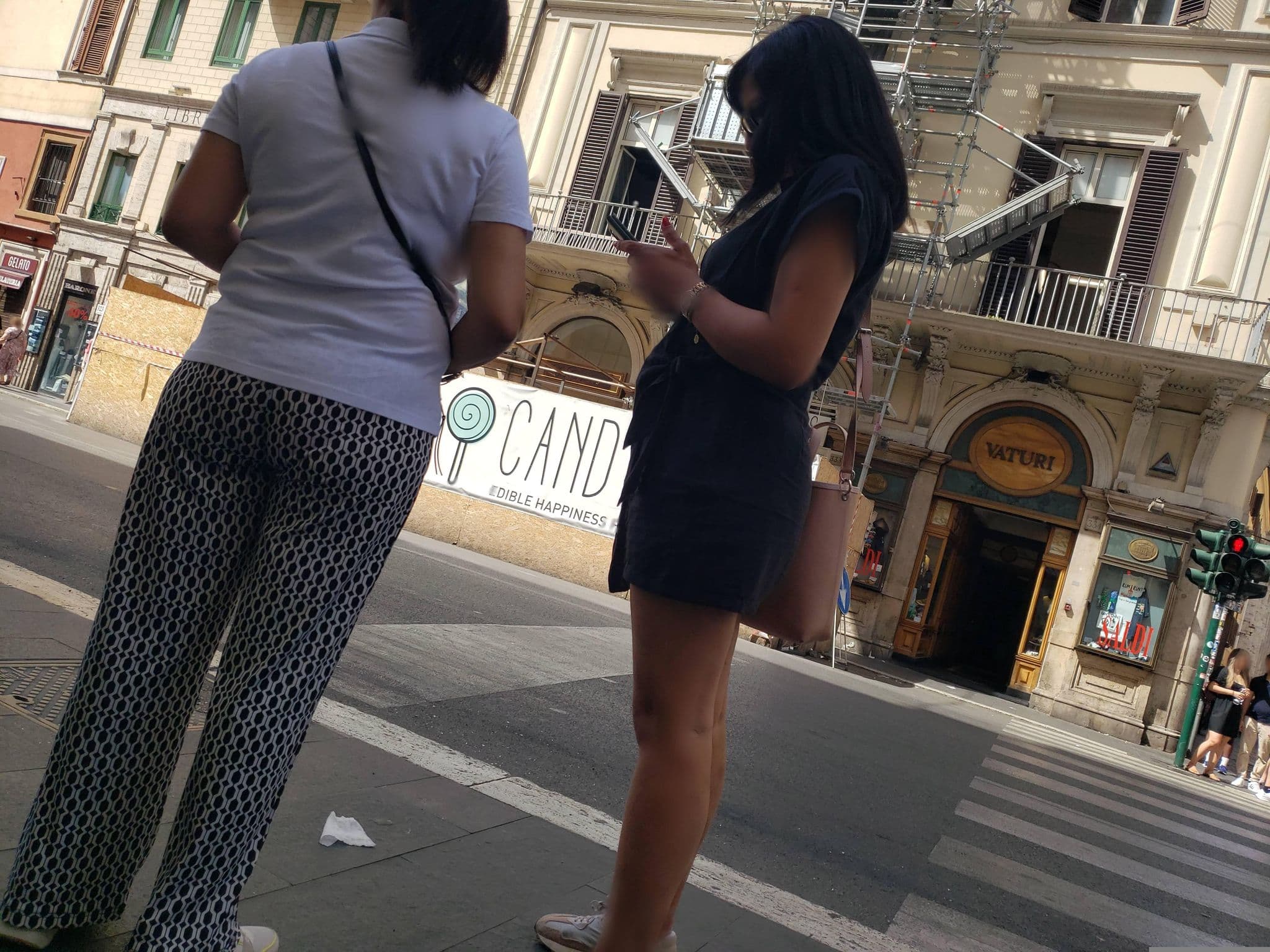 Street view near Rome dreaming house, Sant'Eustachio — © mapfool (CC BY-SA · Mapillary)